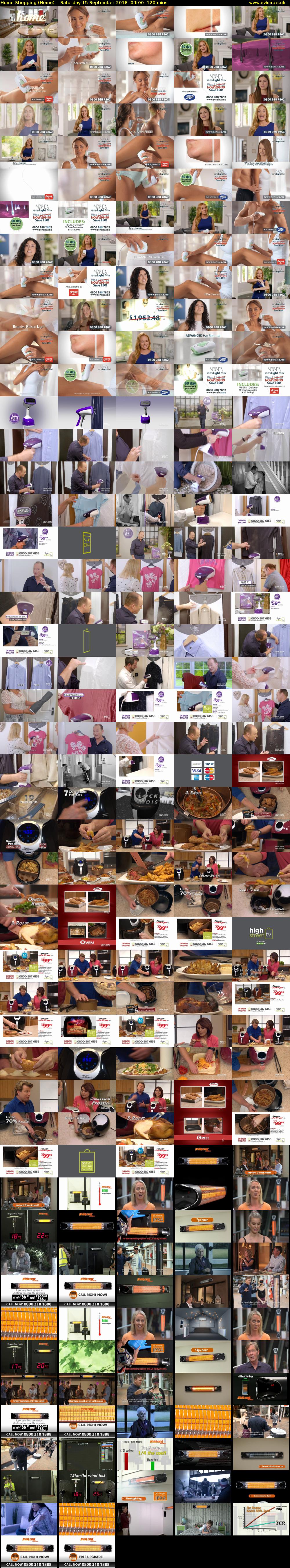 Home Shopping (Home) Saturday 15 September 2018 04:00 - 06:00