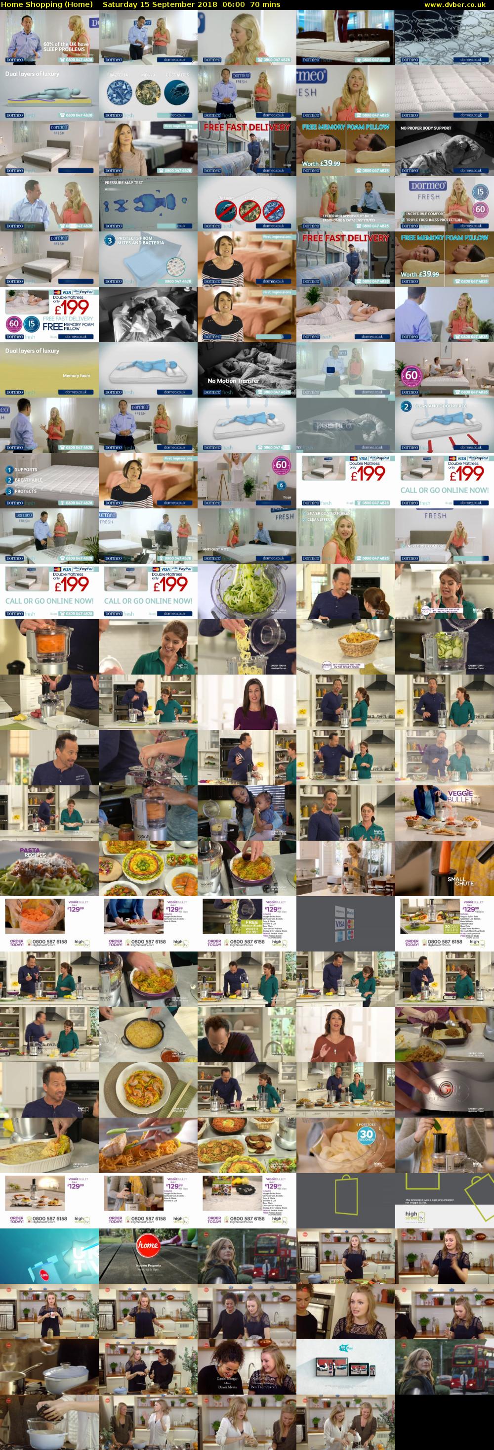 Home Shopping (Home) Saturday 15 September 2018 06:00 - 07:10