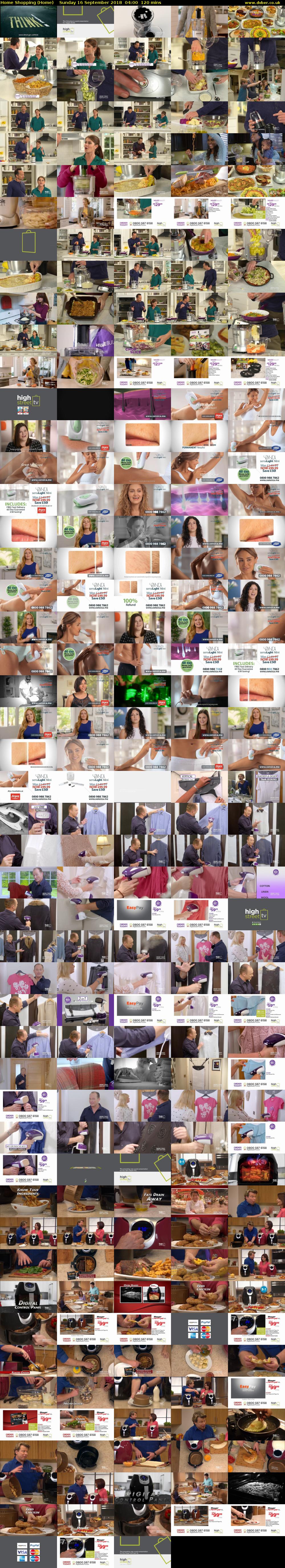 Home Shopping (Home) Sunday 16 September 2018 04:00 - 06:00