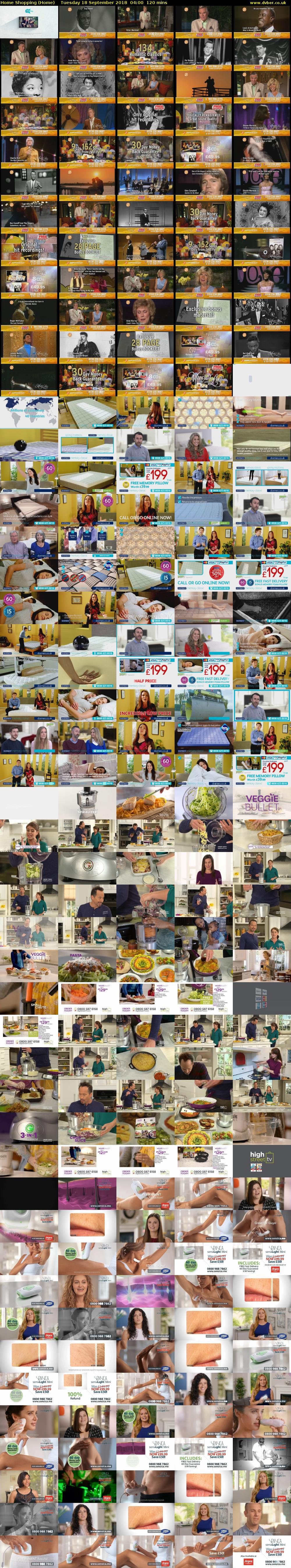 Home Shopping (Home) Tuesday 18 September 2018 04:00 - 06:00