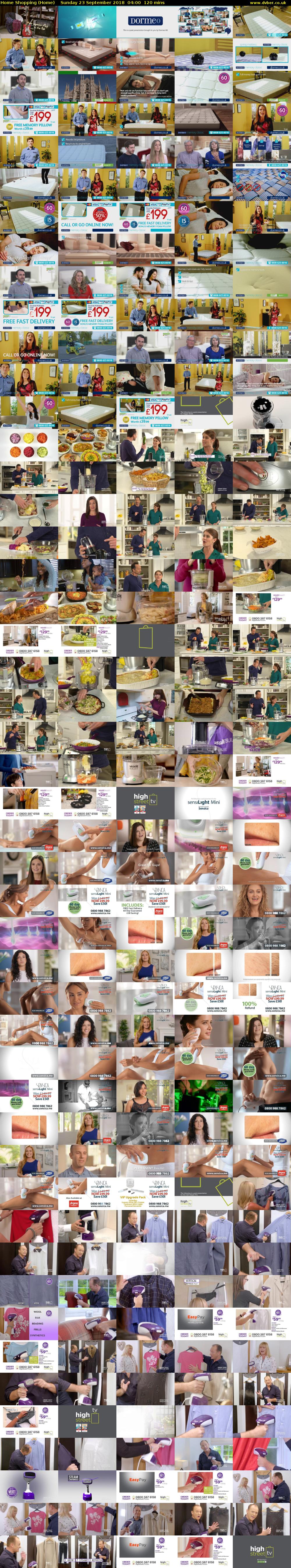 Home Shopping (Home) Sunday 23 September 2018 04:00 - 06:00