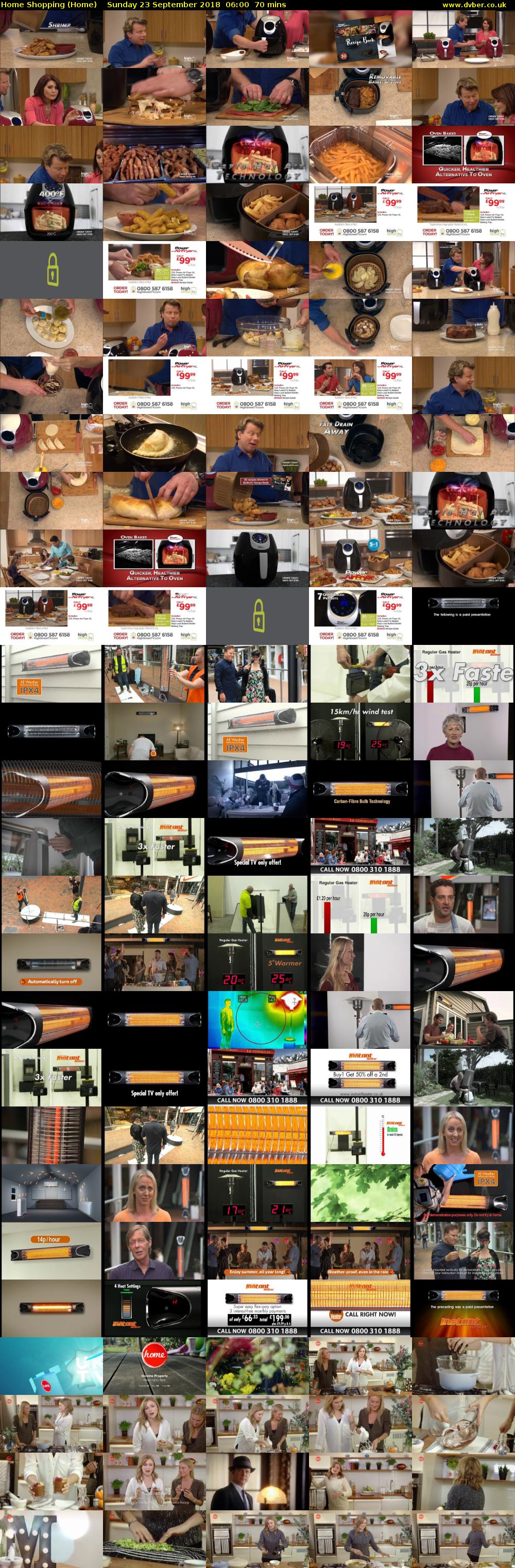 Home Shopping (Home) Sunday 23 September 2018 06:00 - 07:10