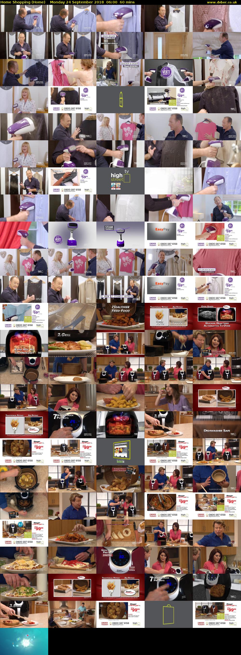 Home Shopping (Home) Monday 24 September 2018 06:00 - 07:00