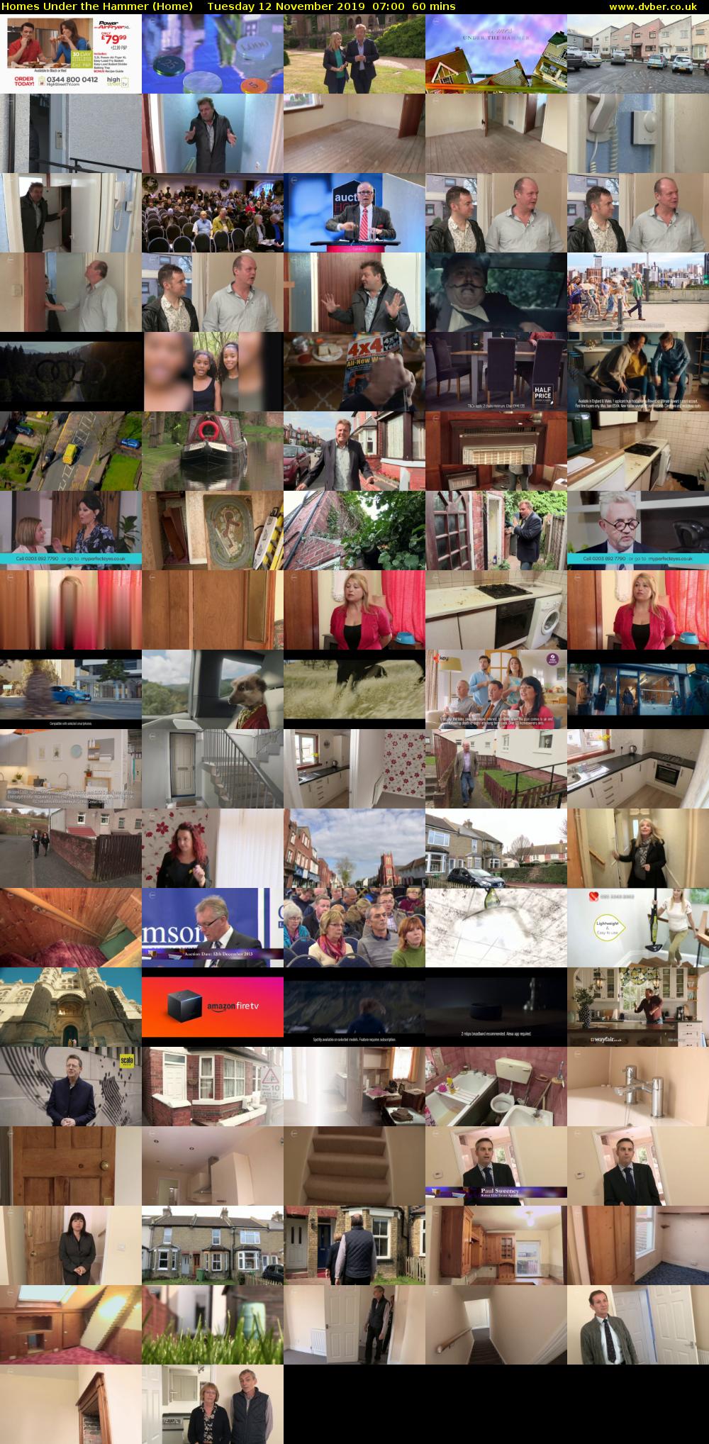 Homes Under the Hammer (Home) Tuesday 12 November 2019 07:00 - 08:00