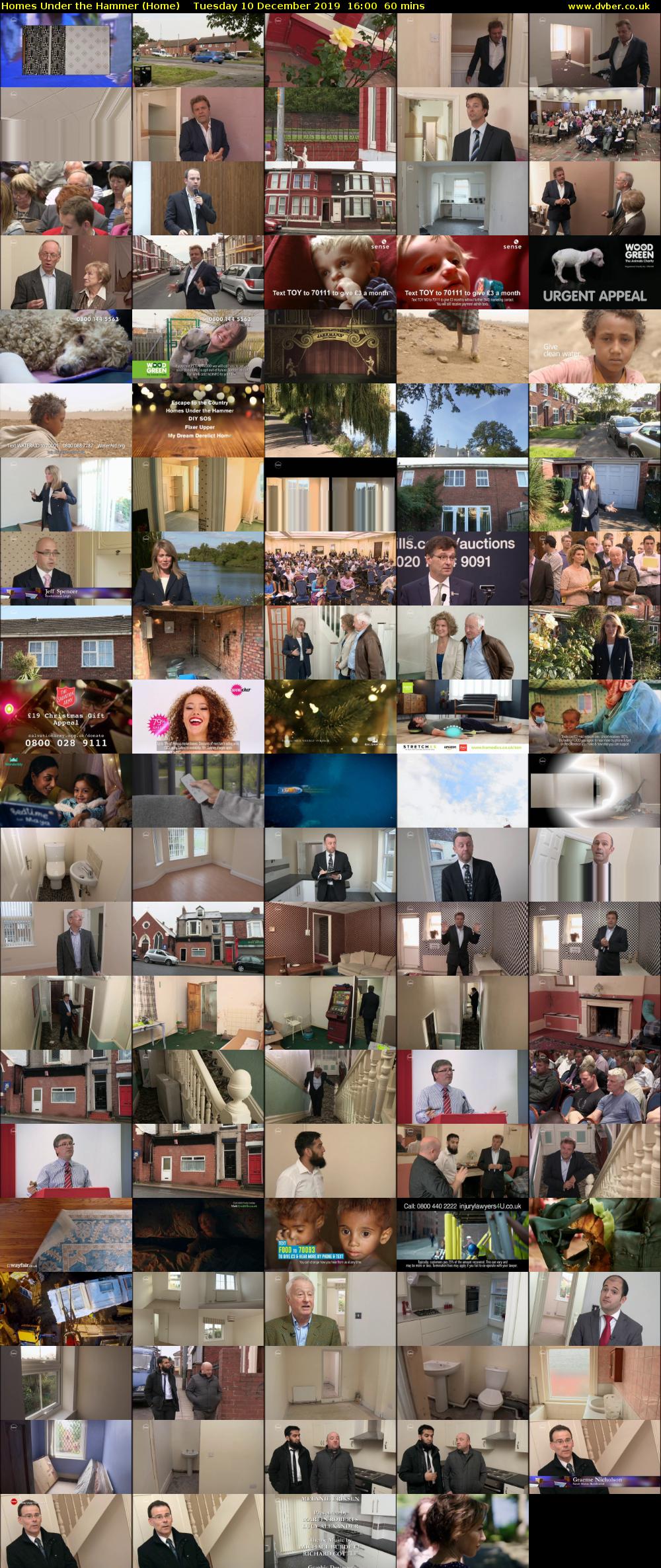 Homes Under the Hammer (Home) Tuesday 10 December 2019 16:00 - 17:00