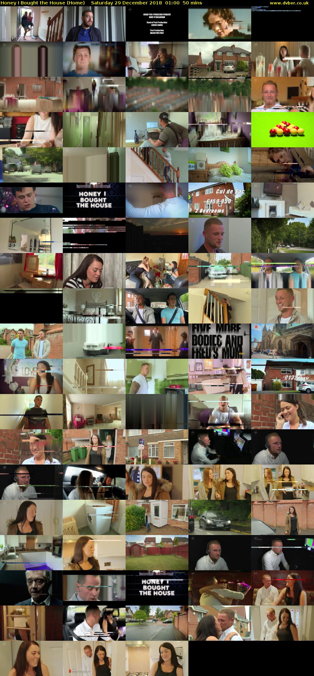 Honey I Bought The House (Home) Saturday 29 December 2018 01:00 - 01:50