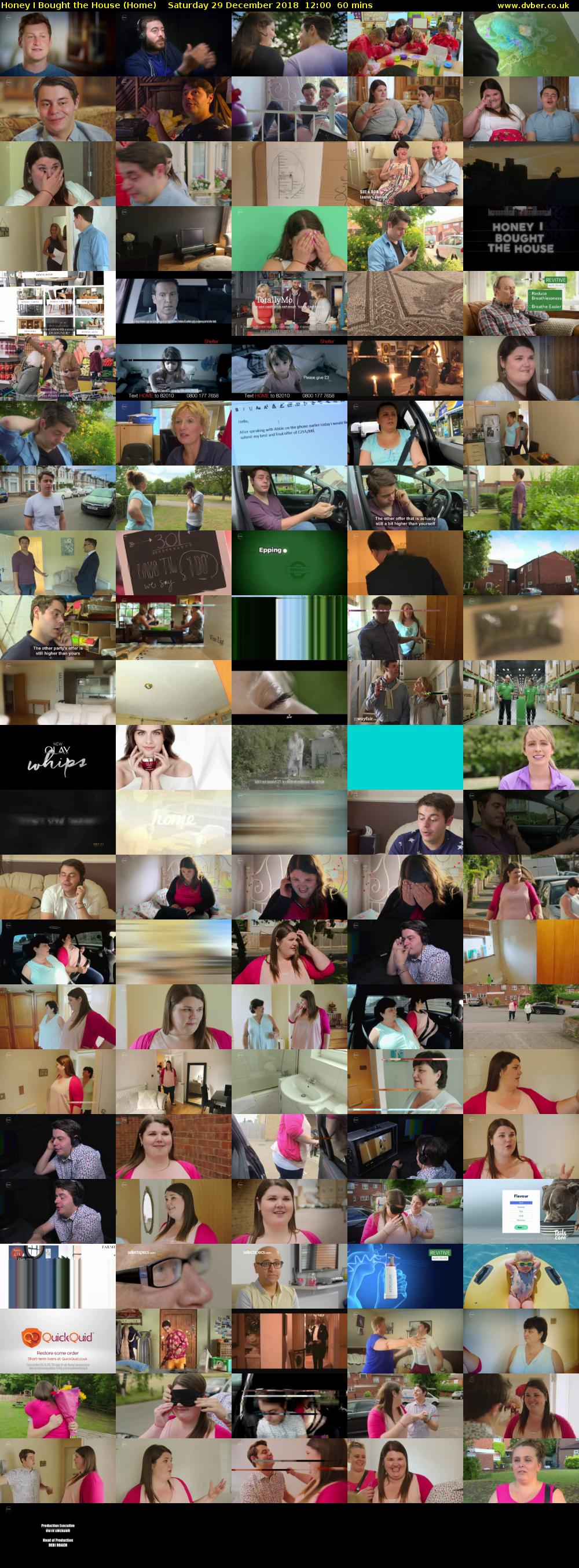 Honey I Bought The House (Home) Saturday 29 December 2018 12:00 - 13:00