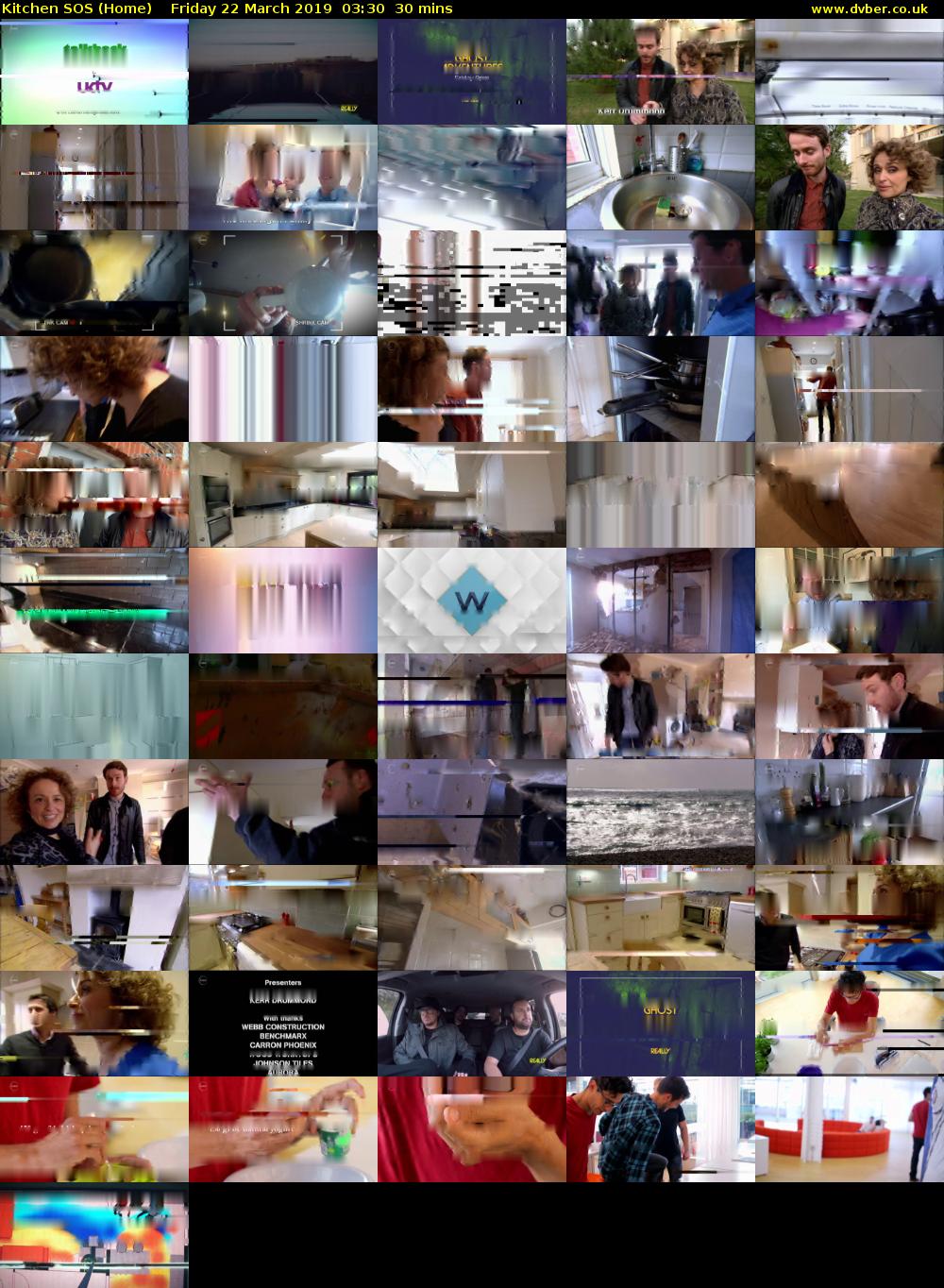 Kitchen SOS (Home) Friday 22 March 2019 03:30 - 04:00