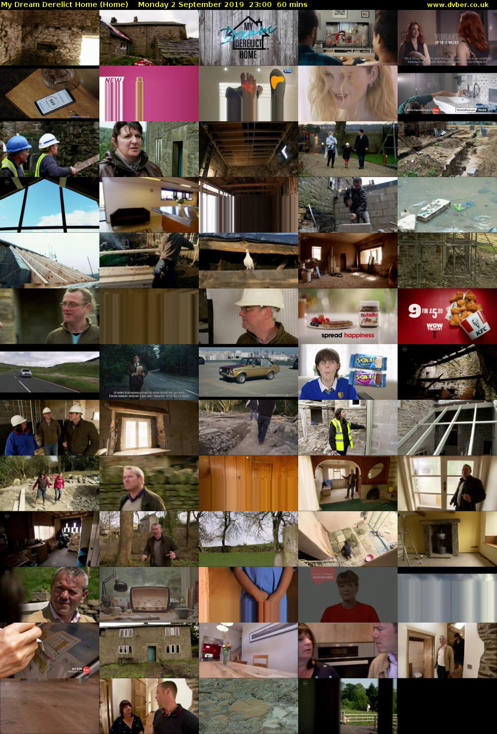 My Dream Derelict Home (Home) Monday 2 September 2019 23:00 - 00:00