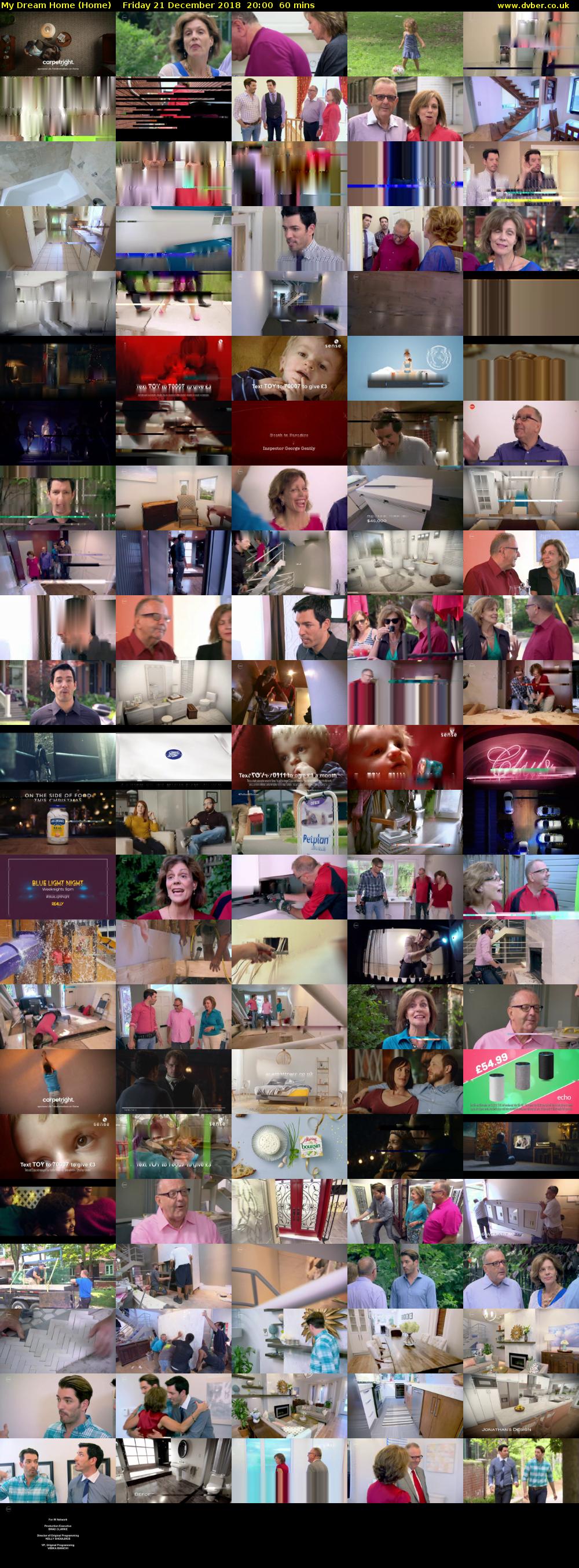 My Dream Home (Home) Friday 21 December 2018 20:00 - 21:00