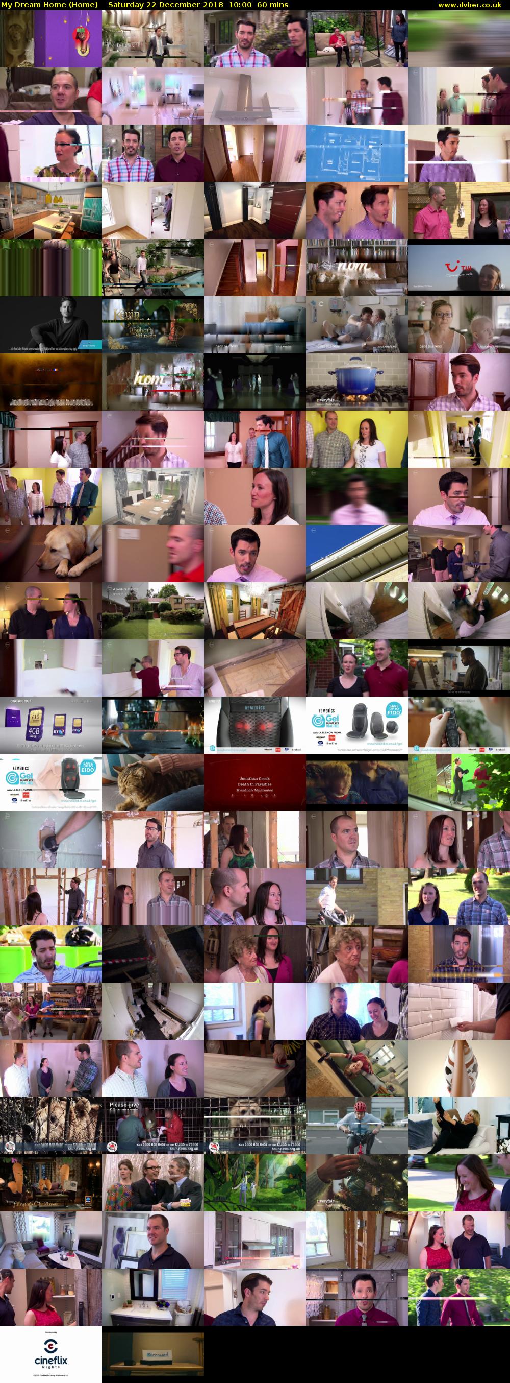 My Dream Home (Home) Saturday 22 December 2018 10:00 - 11:00