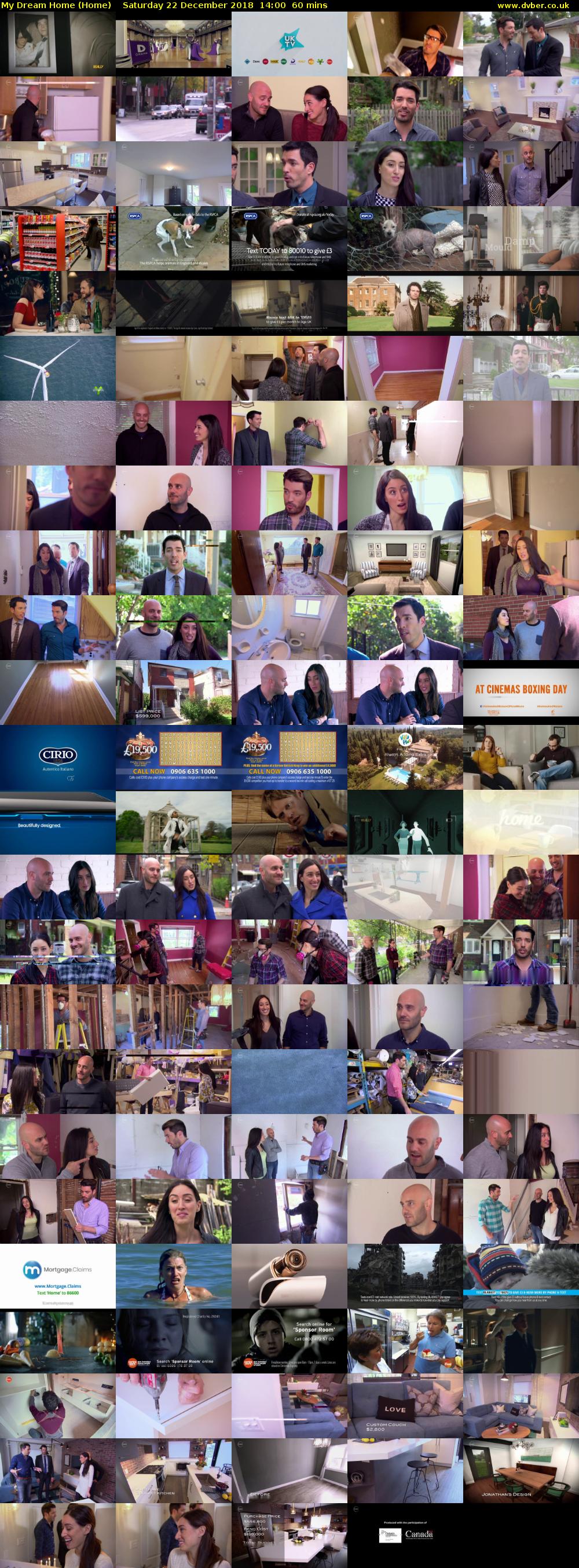 My Dream Home (Home) Saturday 22 December 2018 14:00 - 15:00