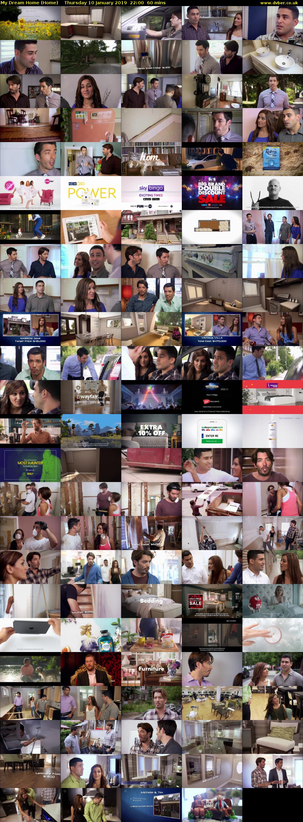 My Dream Home (Home) Thursday 10 January 2019 22:00 - 23:00