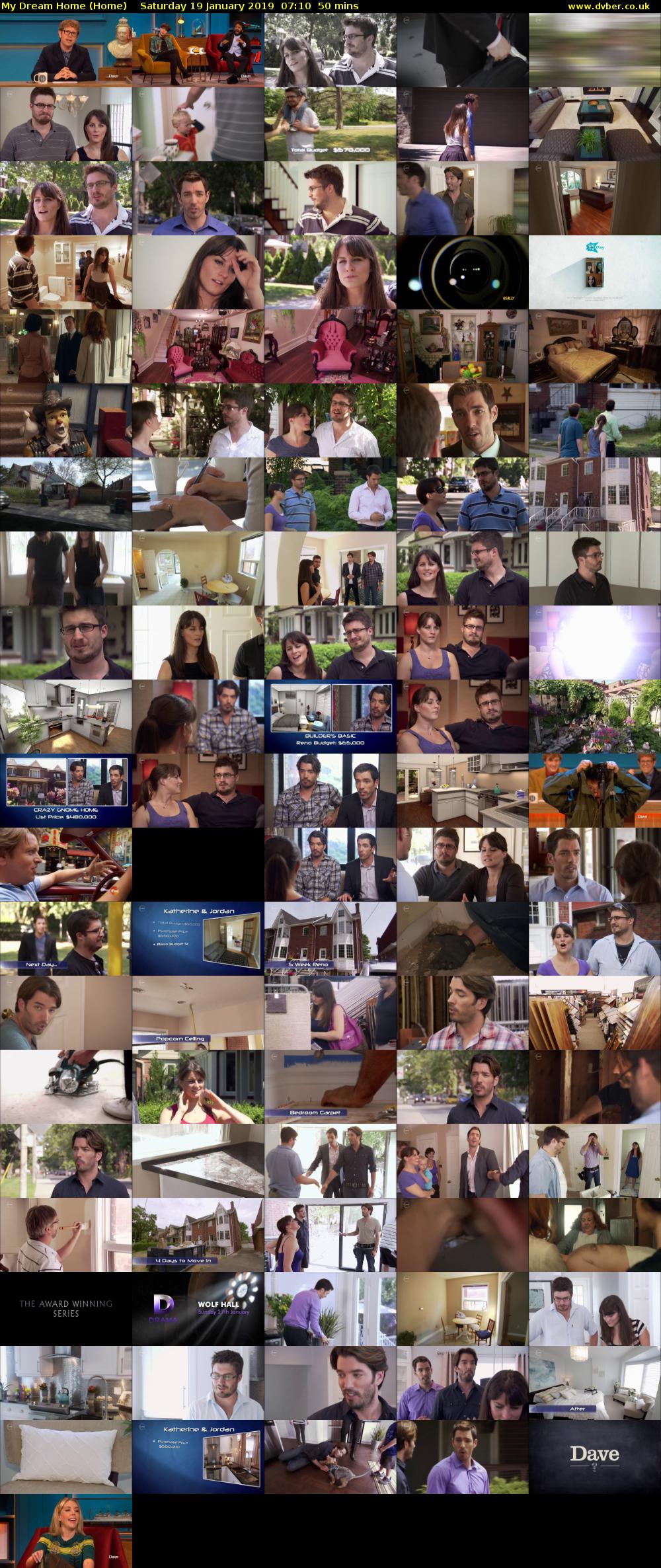 My Dream Home (Home) Saturday 19 January 2019 07:10 - 08:00