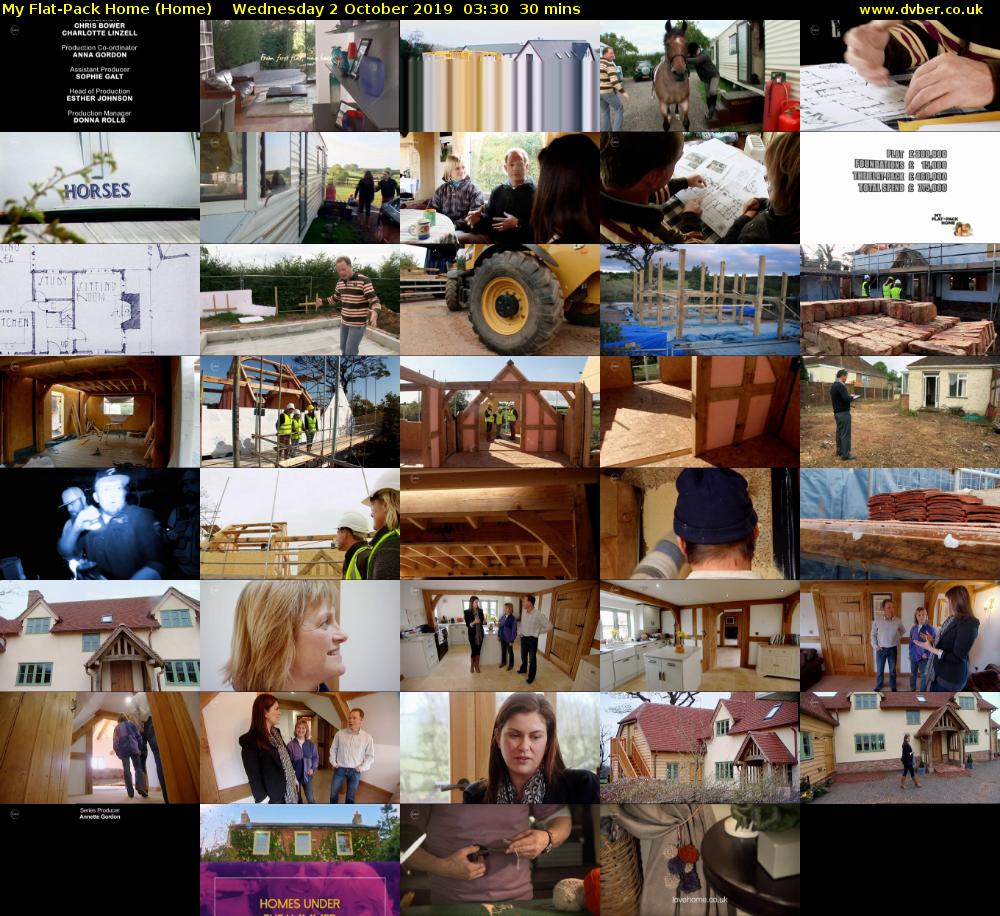 My Flat-Pack Home (Home) Wednesday 2 October 2019 03:30 - 04:00