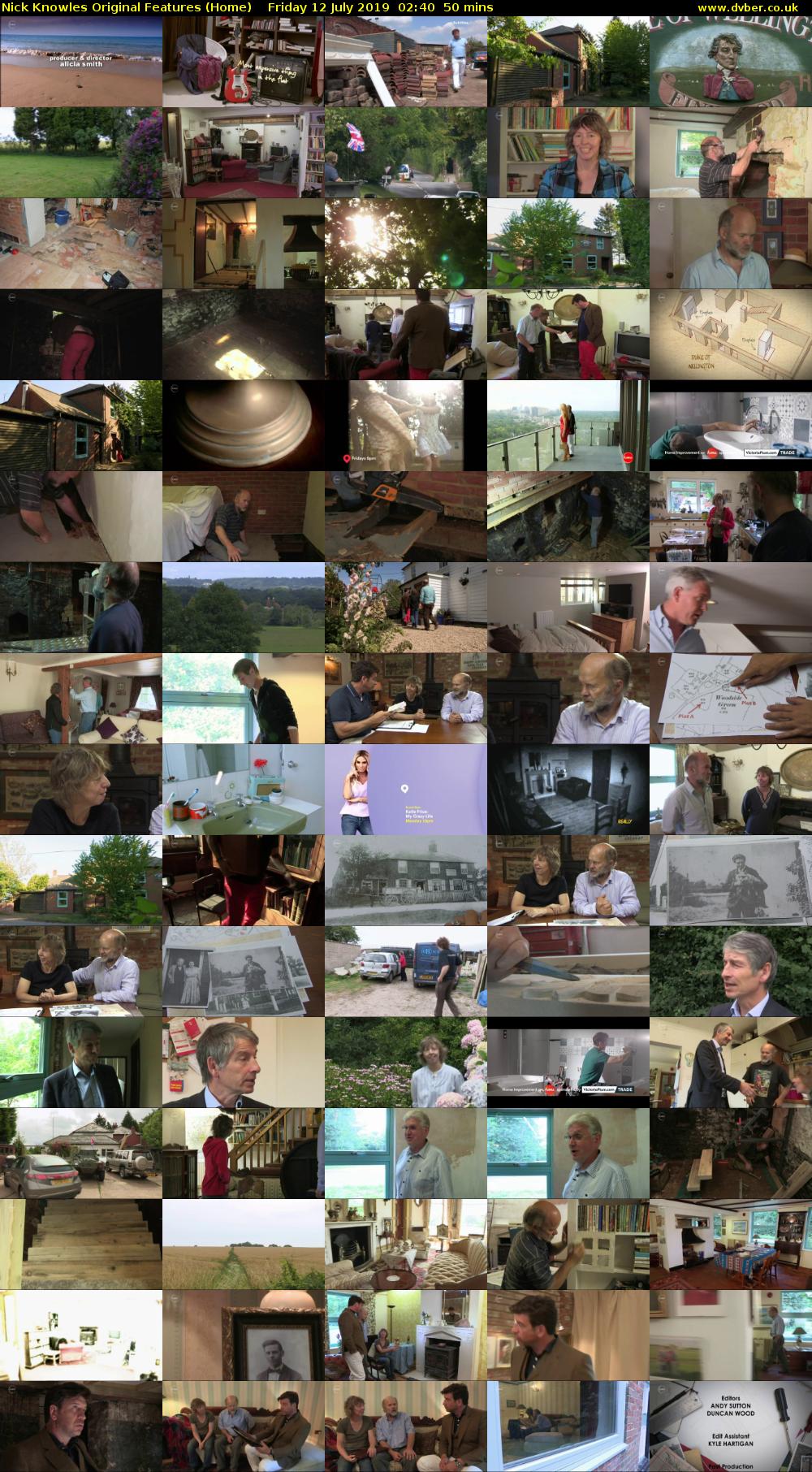 Nick Knowles Original Features (Home) Friday 12 July 2019 02:40 - 03:30