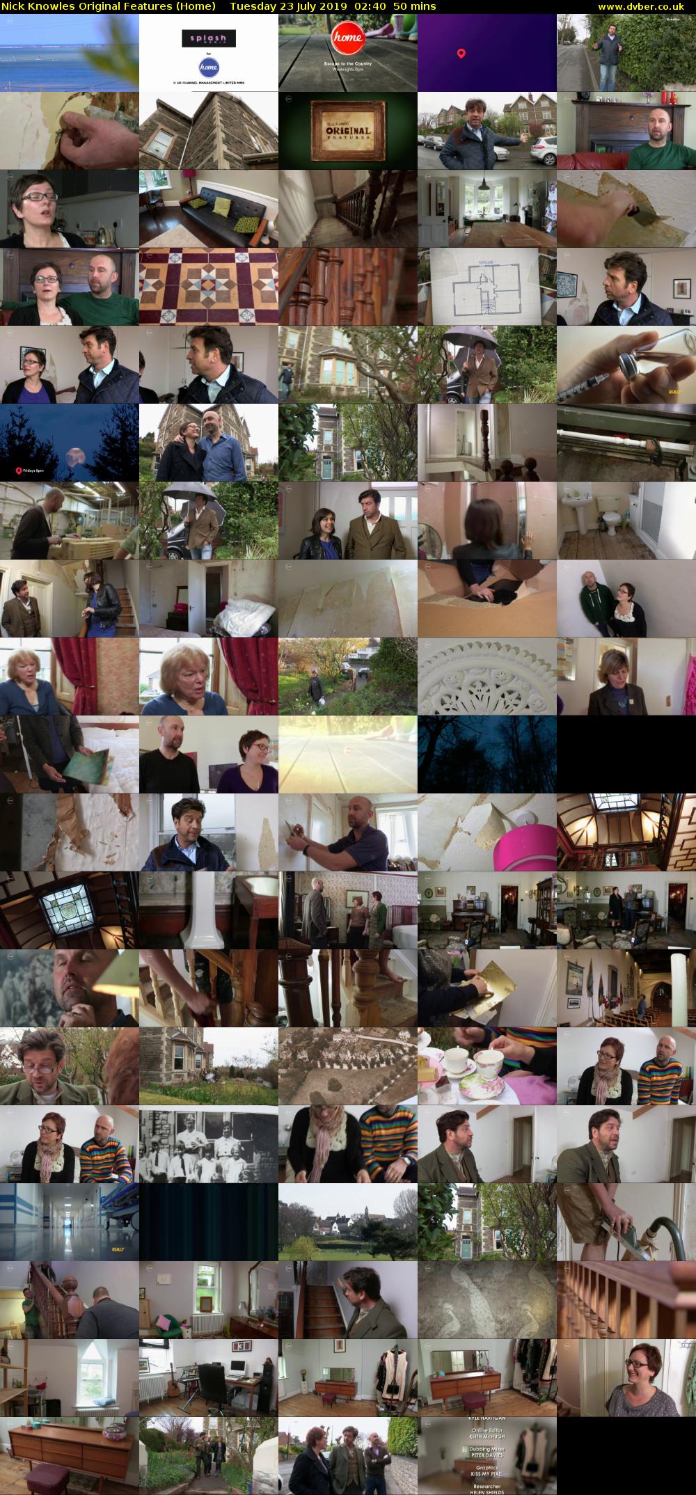 Nick Knowles Original Features (Home) Tuesday 23 July 2019 02:40 - 03:30