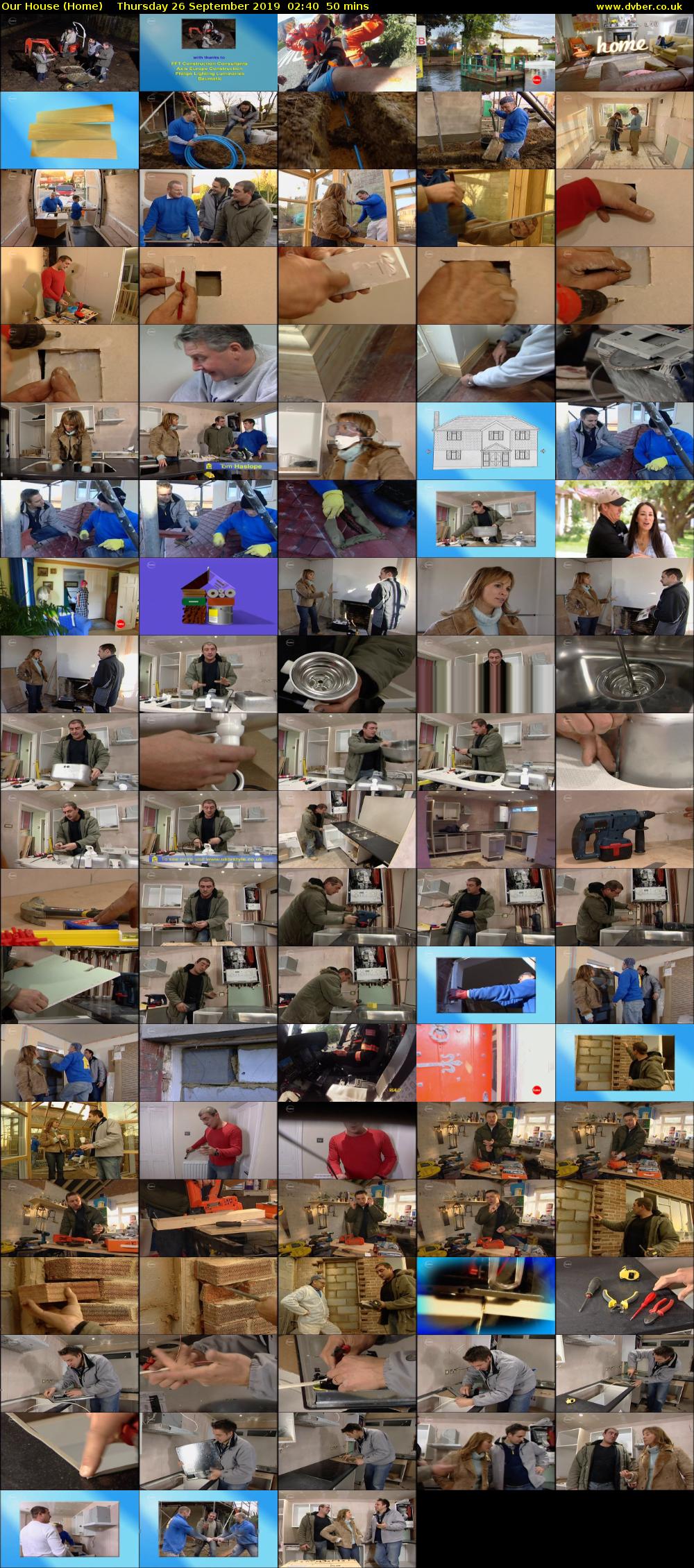 Our House (Home) Thursday 26 September 2019 02:40 - 03:30