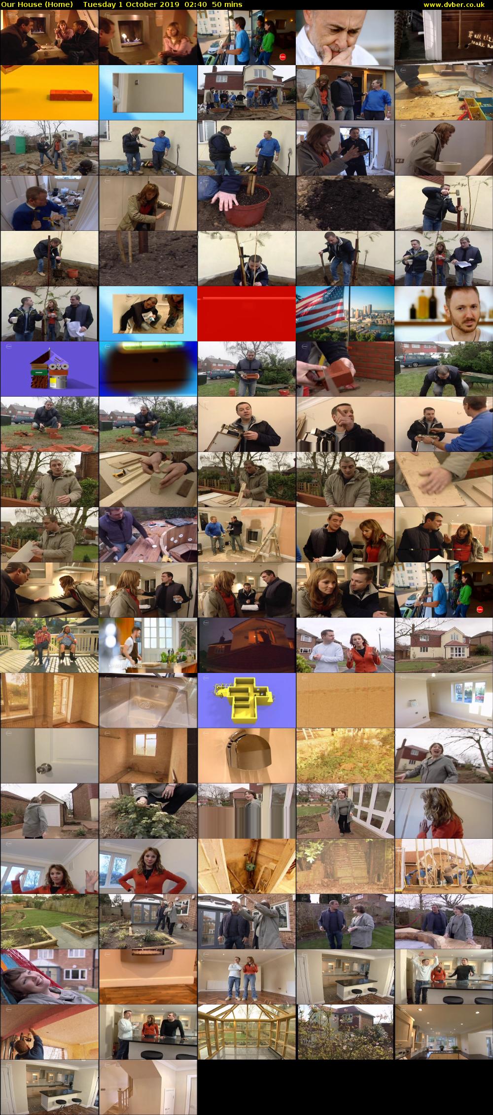 Our House (Home) Tuesday 1 October 2019 02:40 - 03:30