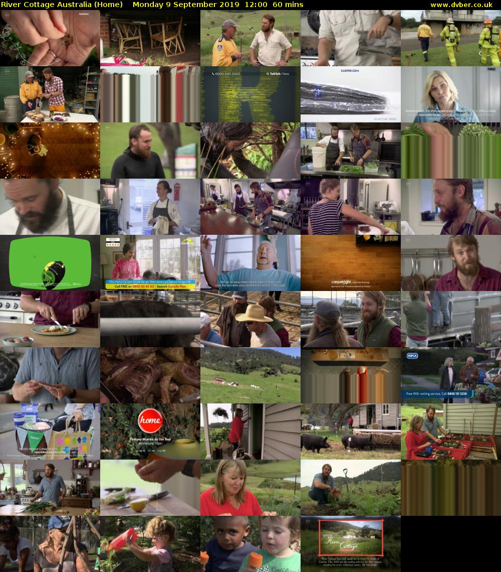 River Cottage Australia (Home) Monday 9 September 2019 12:00 - 13:00