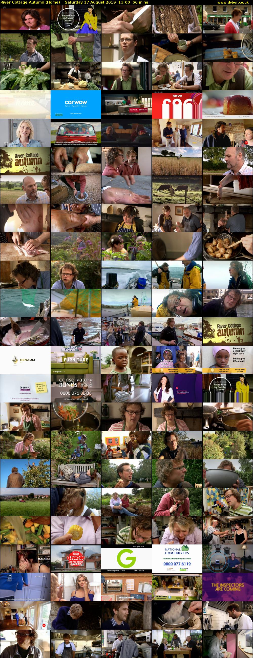 River Cottage Autumn (Home) Saturday 17 August 2019 13:00 - 14:00