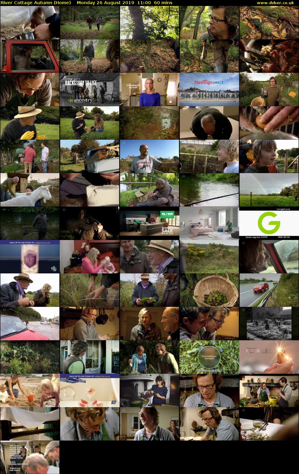 River Cottage Autumn (Home) Monday 26 August 2019 11:00 - 12:00