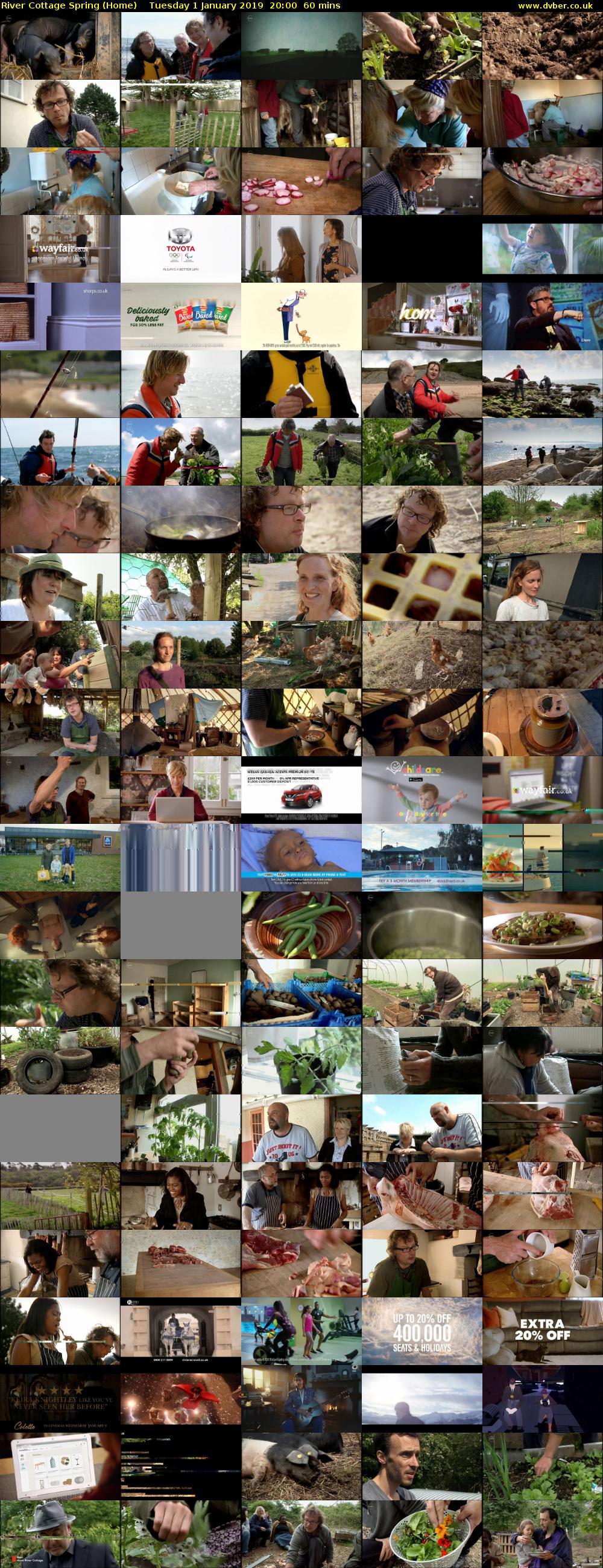 River Cottage Spring (Home) Tuesday 1 January 2019 20:00 - 21:00