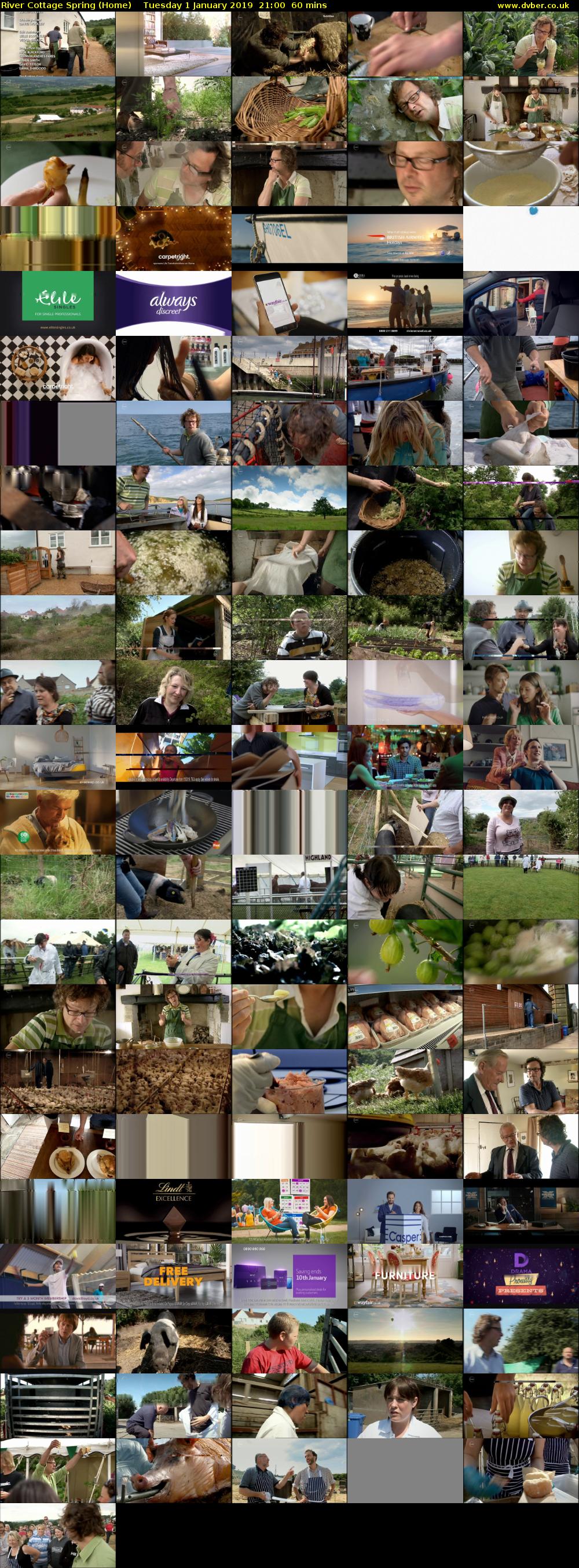 River Cottage Spring (Home) Tuesday 1 January 2019 21:00 - 22:00