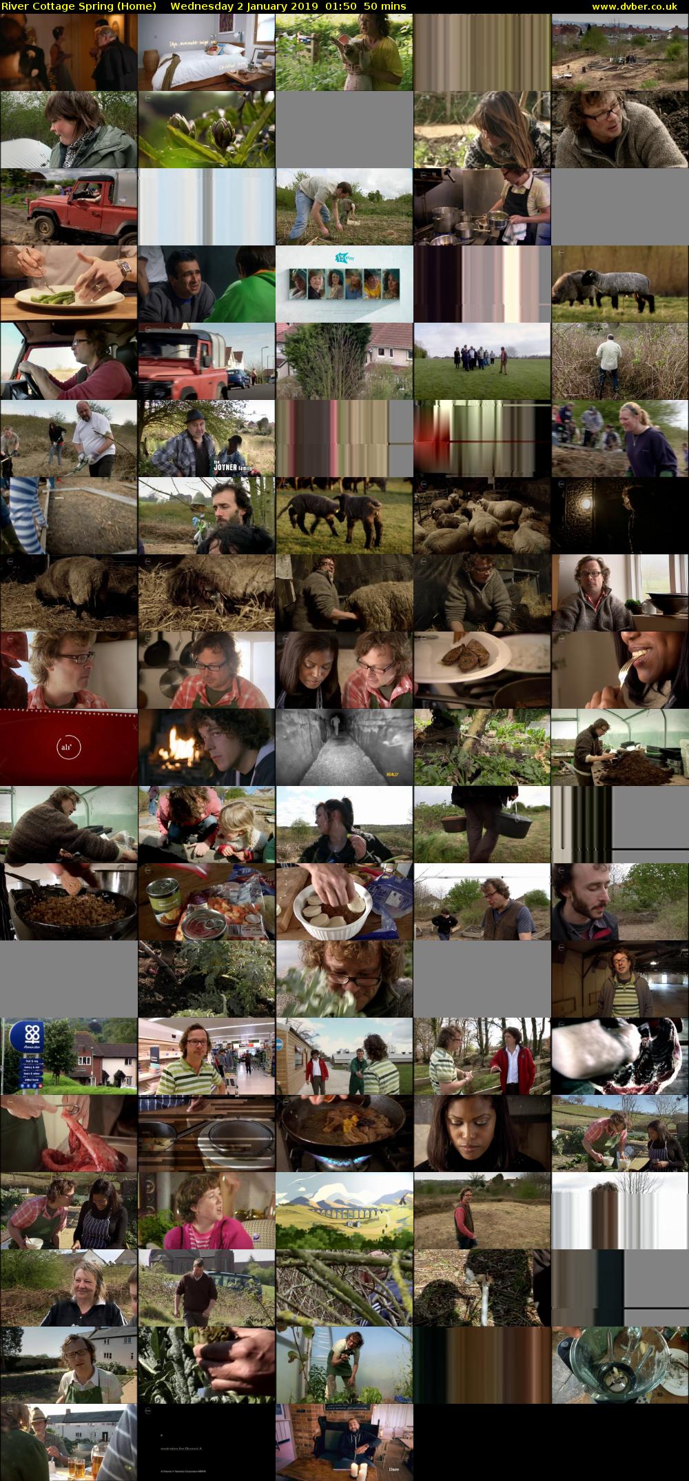 River Cottage Spring (Home) Wednesday 2 January 2019 01:50 - 02:40