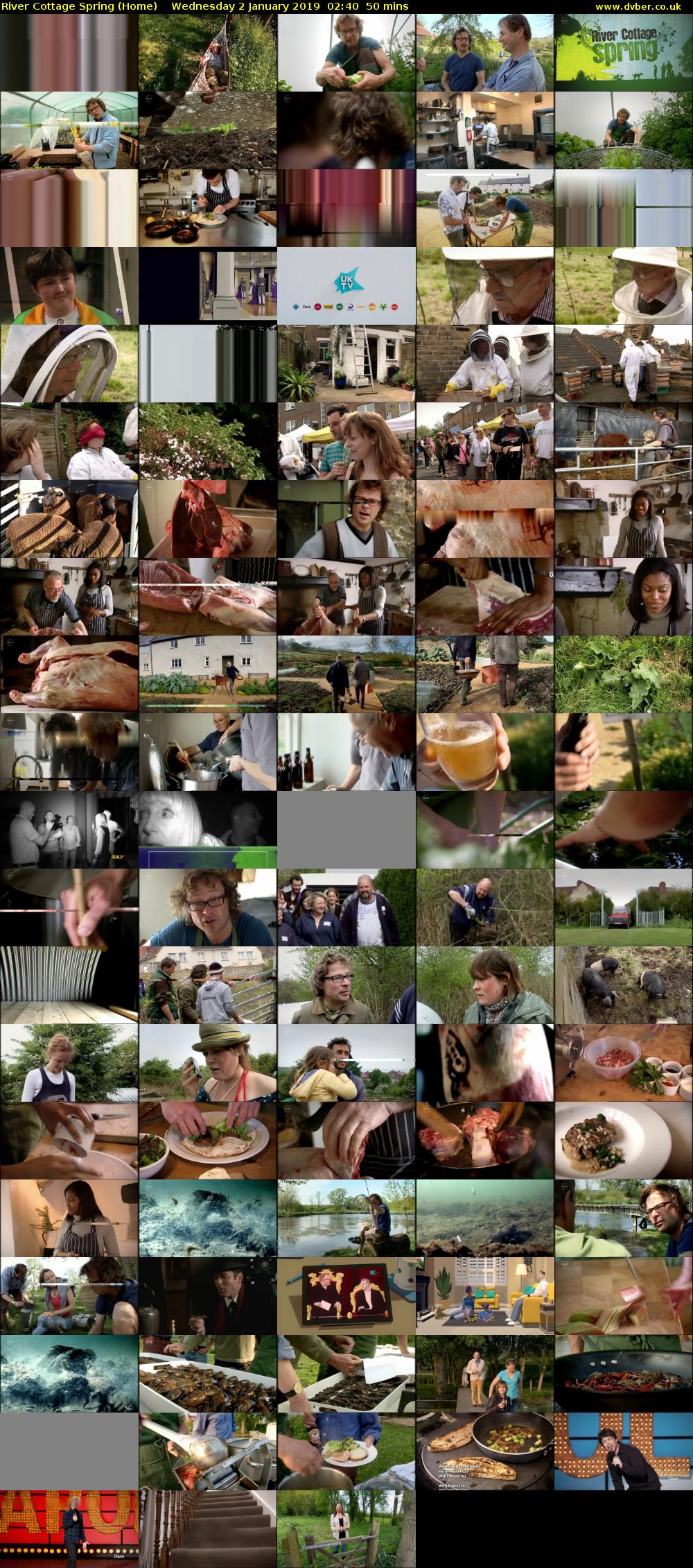 River Cottage Spring (Home) Wednesday 2 January 2019 02:40 - 03:30