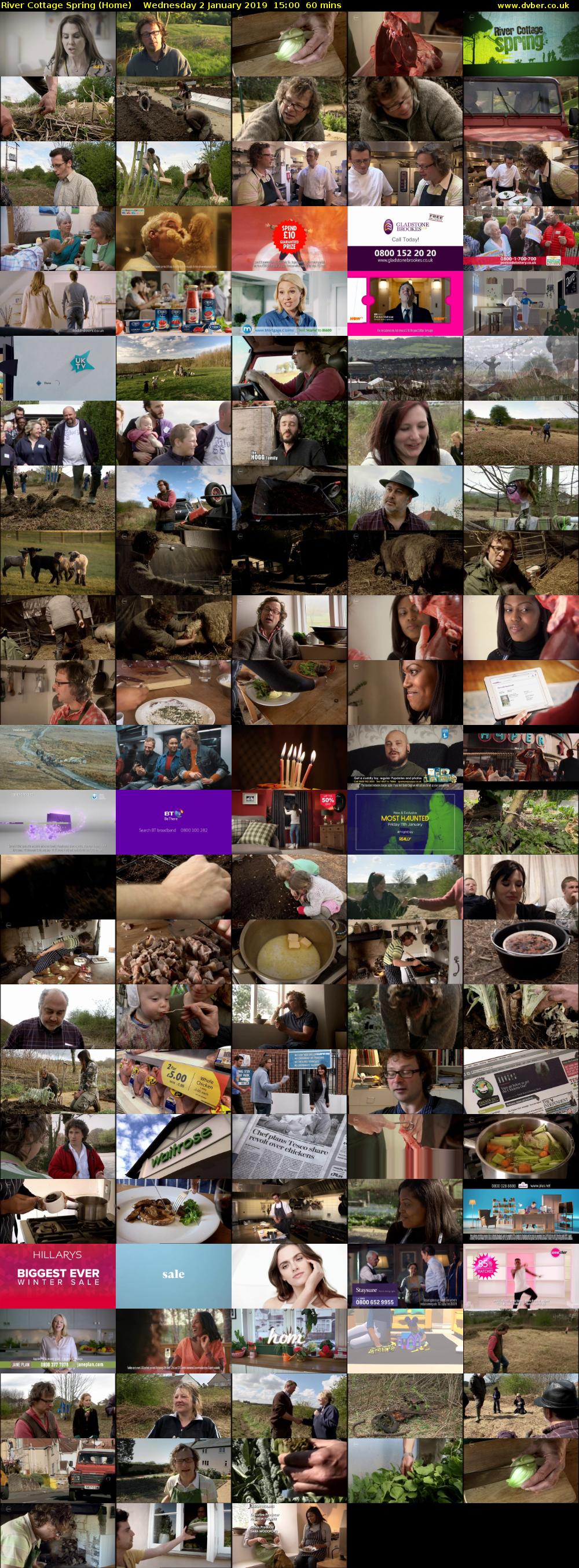 River Cottage Spring (Home) Wednesday 2 January 2019 15:00 - 16:00