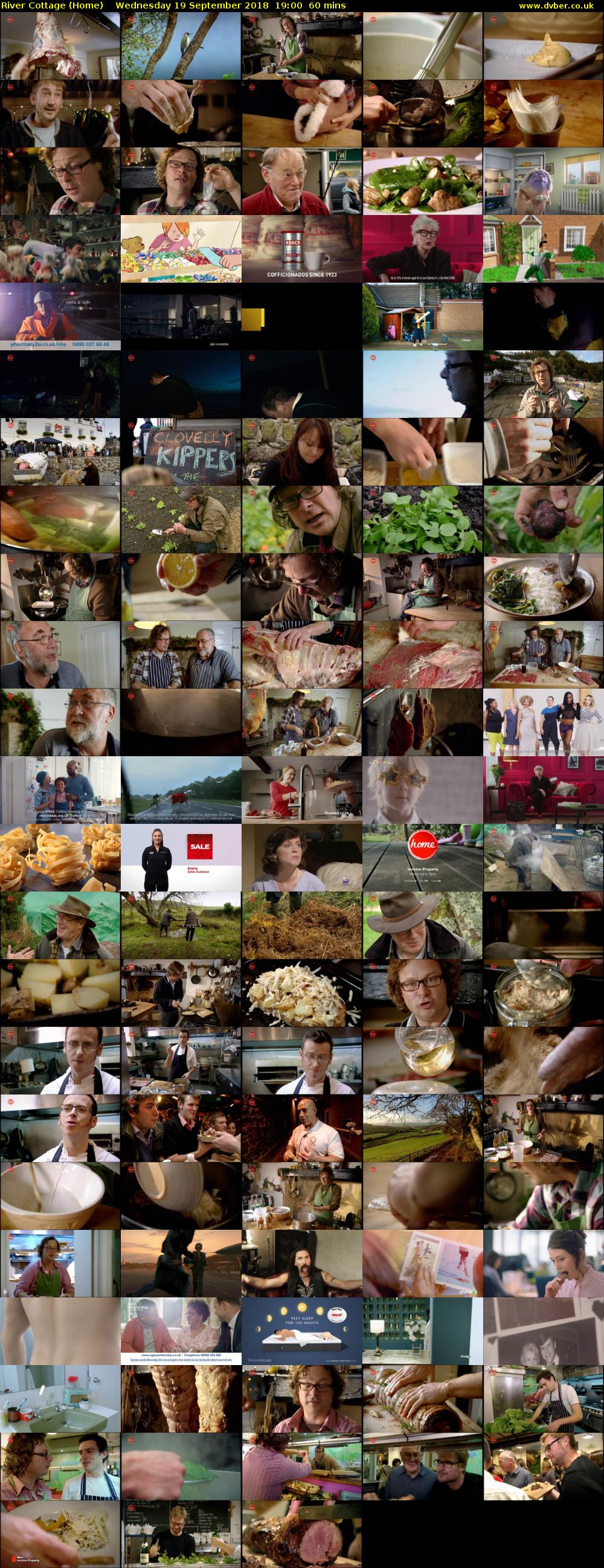 River Cottage (Home) Wednesday 19 September 2018 19:00 - 20:00