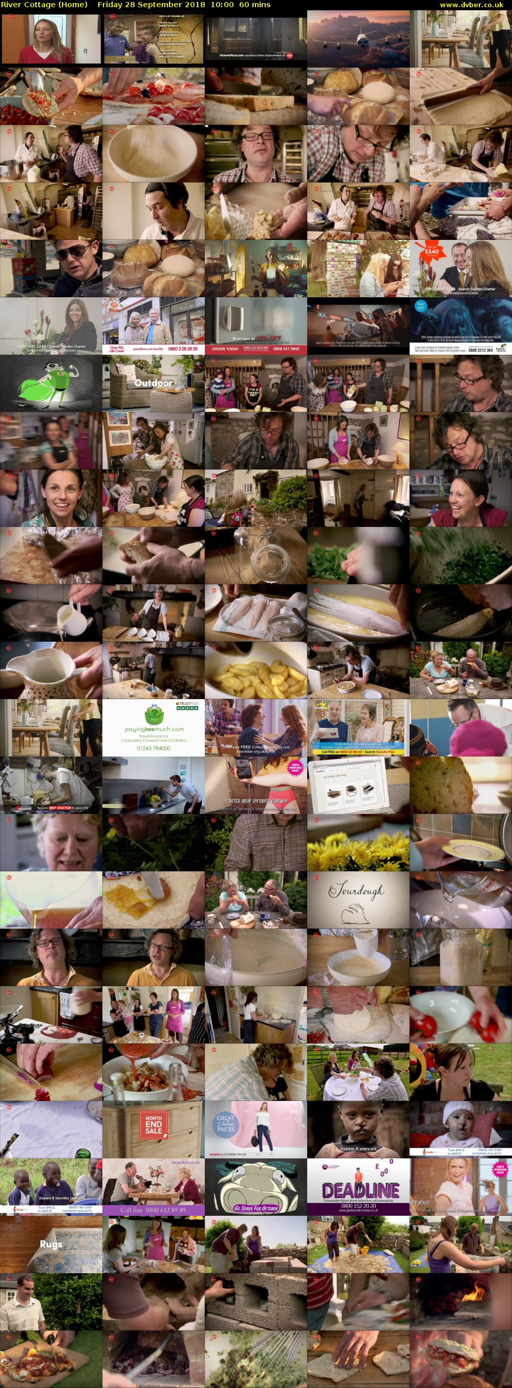 River Cottage (Home) Friday 28 September 2018 10:00 - 11:00