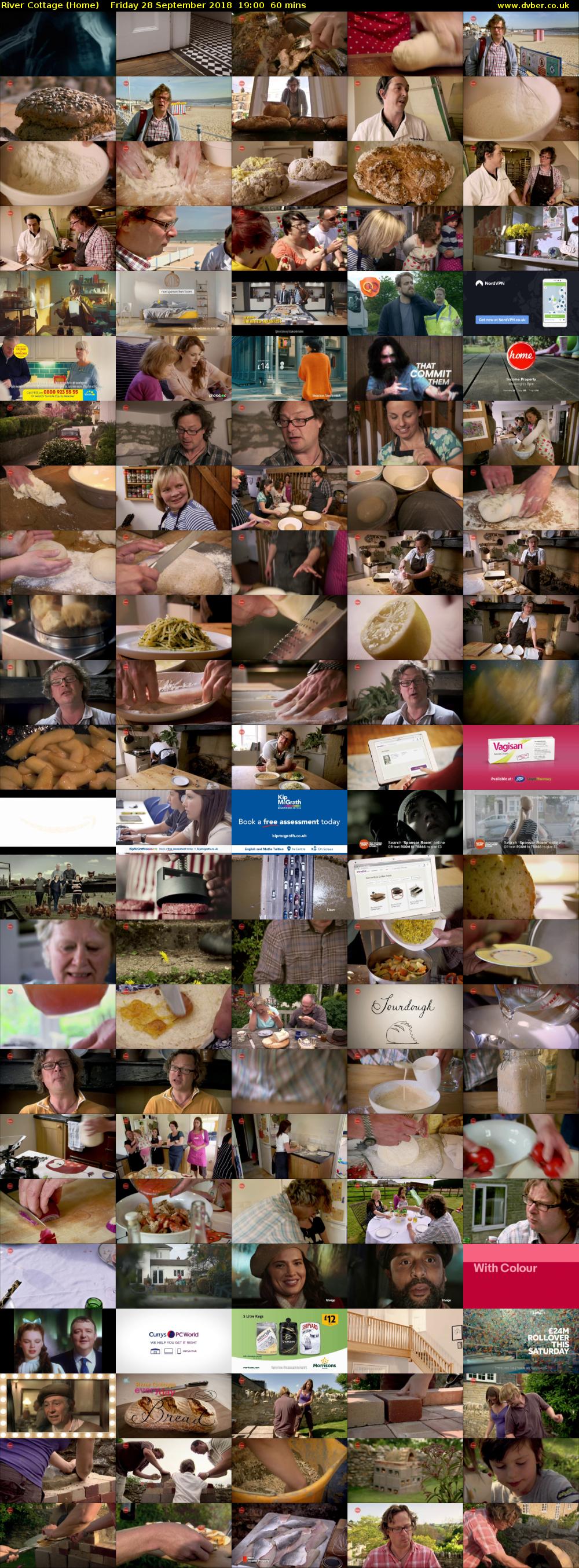 River Cottage (Home) Friday 28 September 2018 19:00 - 20:00