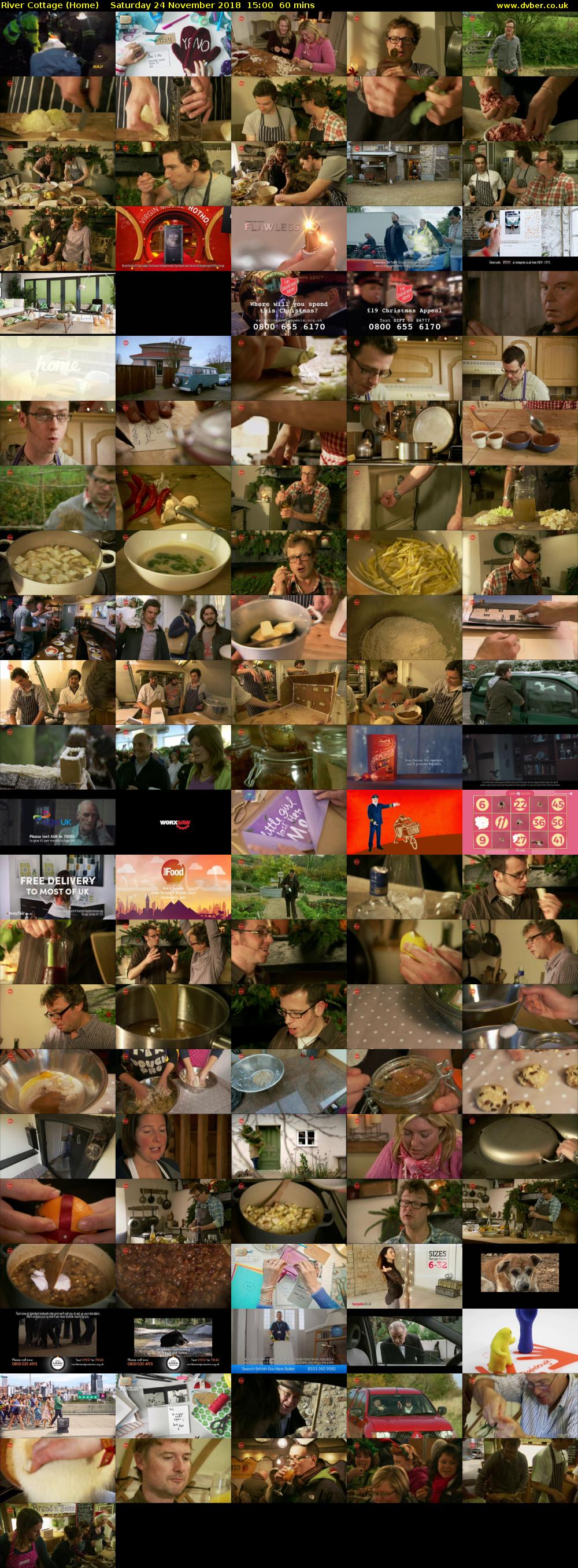 River Cottage (Home) Saturday 24 November 2018 15:00 - 16:00