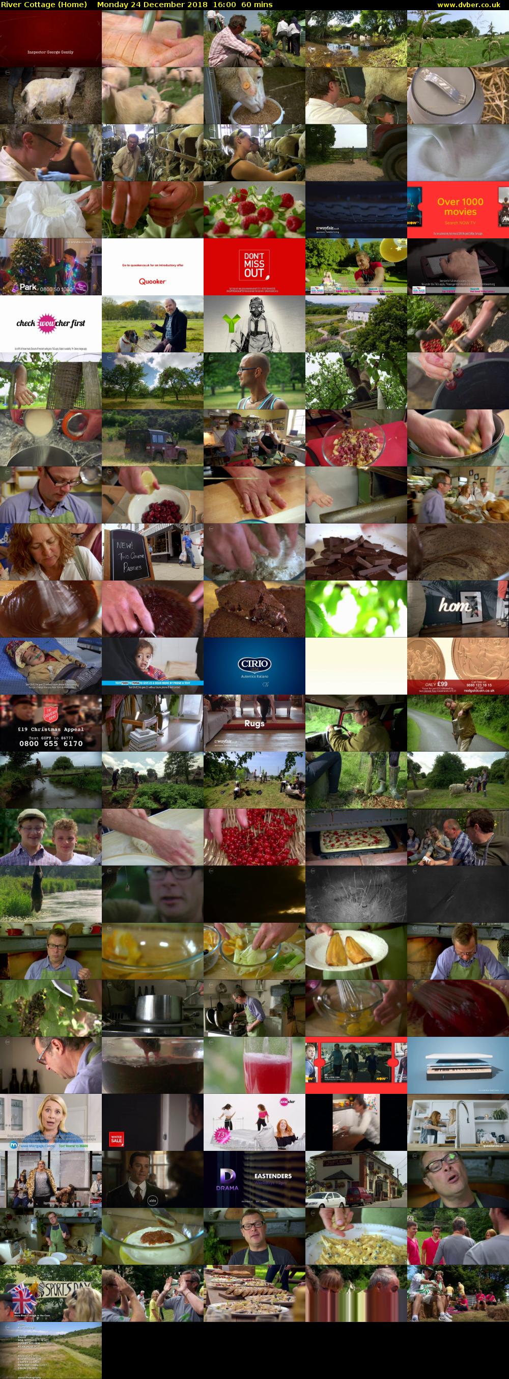 River Cottage (Home) Monday 24 December 2018 16:00 - 17:00