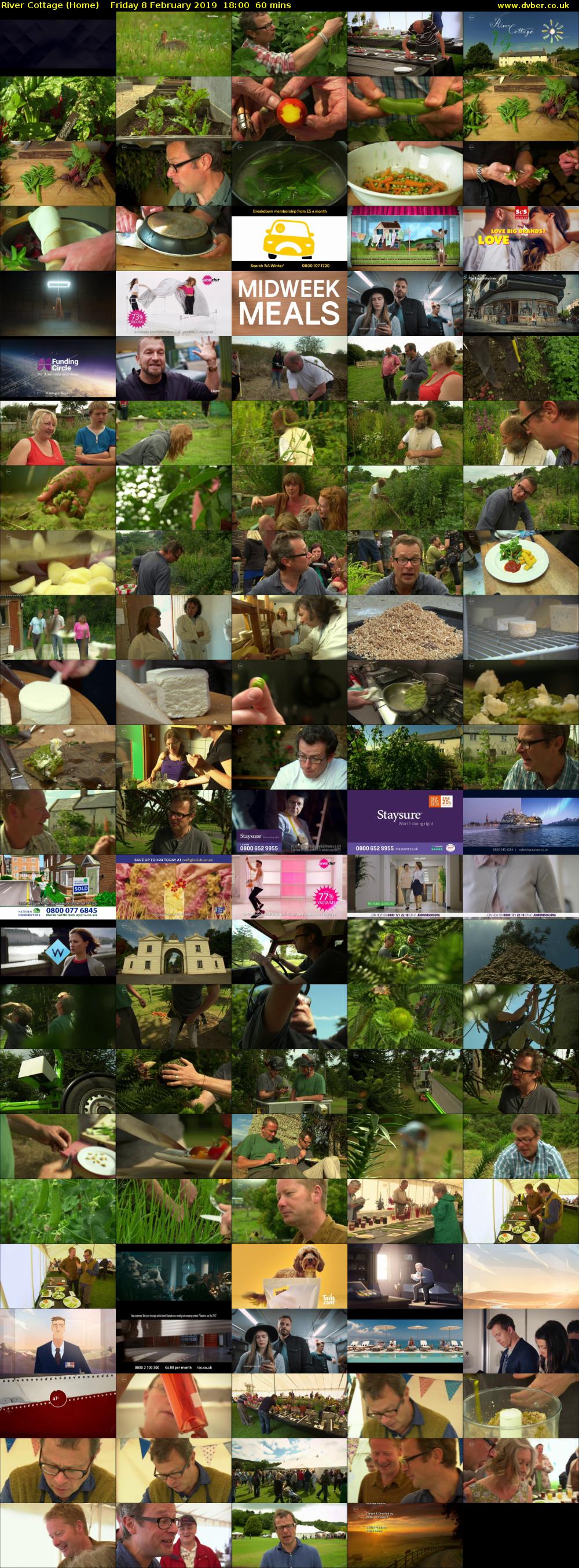 River Cottage (Home) Friday 8 February 2019 18:00 - 19:00