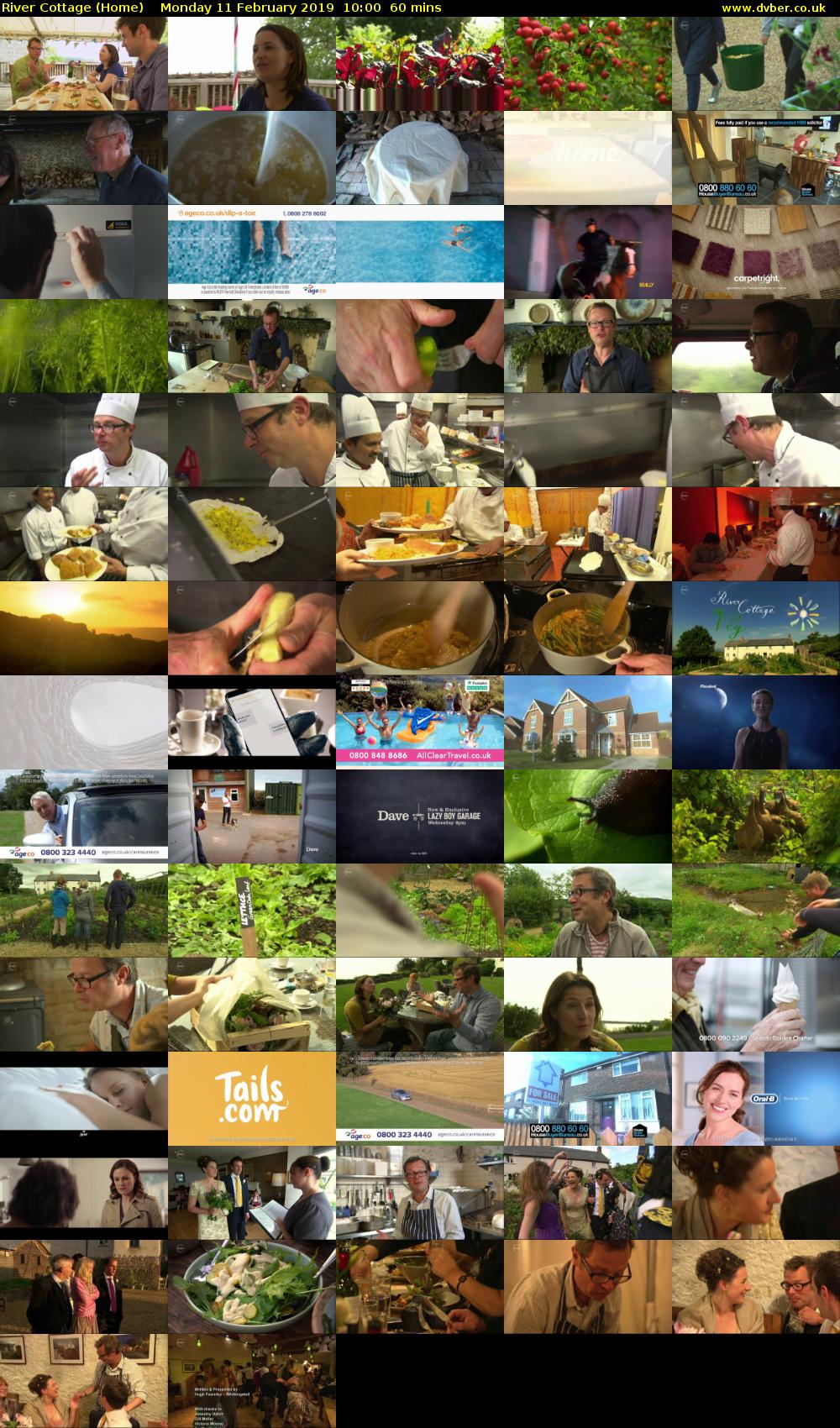 River Cottage (Home) Monday 11 February 2019 10:00 - 11:00