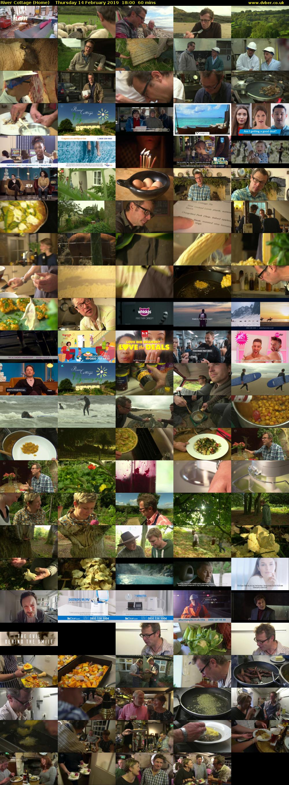 River Cottage (Home) Thursday 14 February 2019 18:00 - 19:00