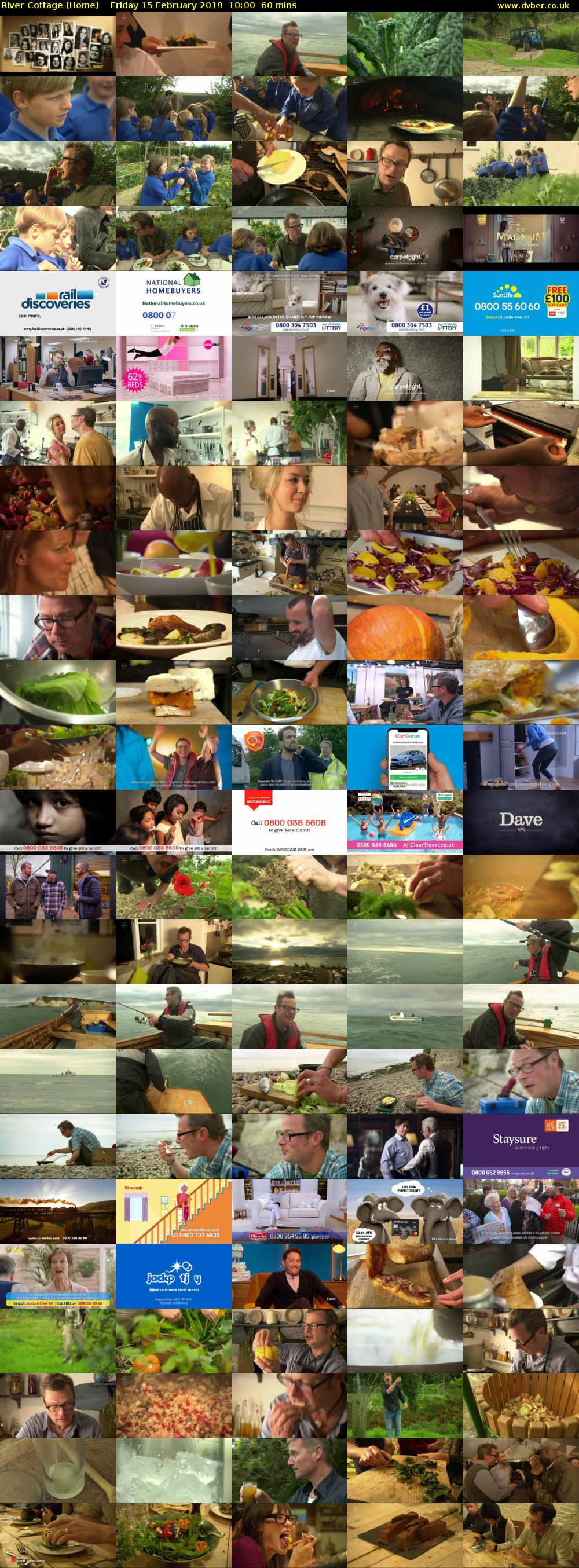 River Cottage (Home) Friday 15 February 2019 10:00 - 11:00