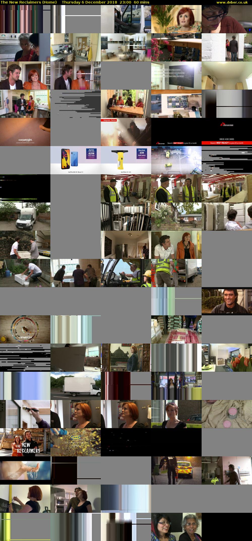 The New Reclaimers (Home) Thursday 6 December 2018 23:00 - 00:00