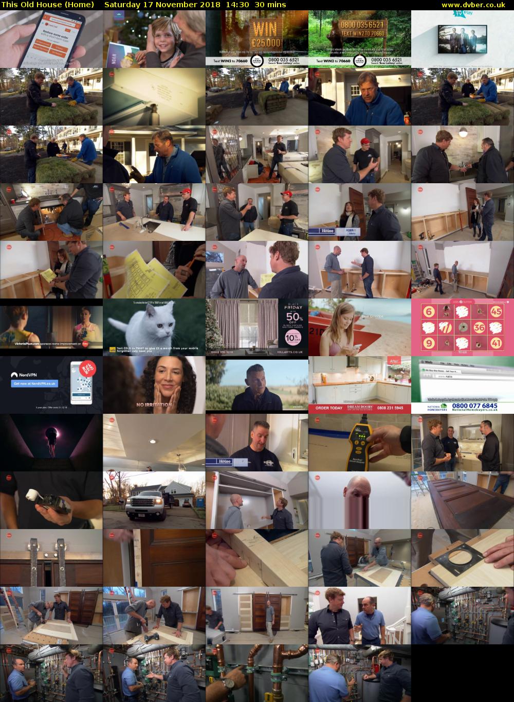 This Old House (Home) Saturday 17 November 2018 14:30 - 15:00