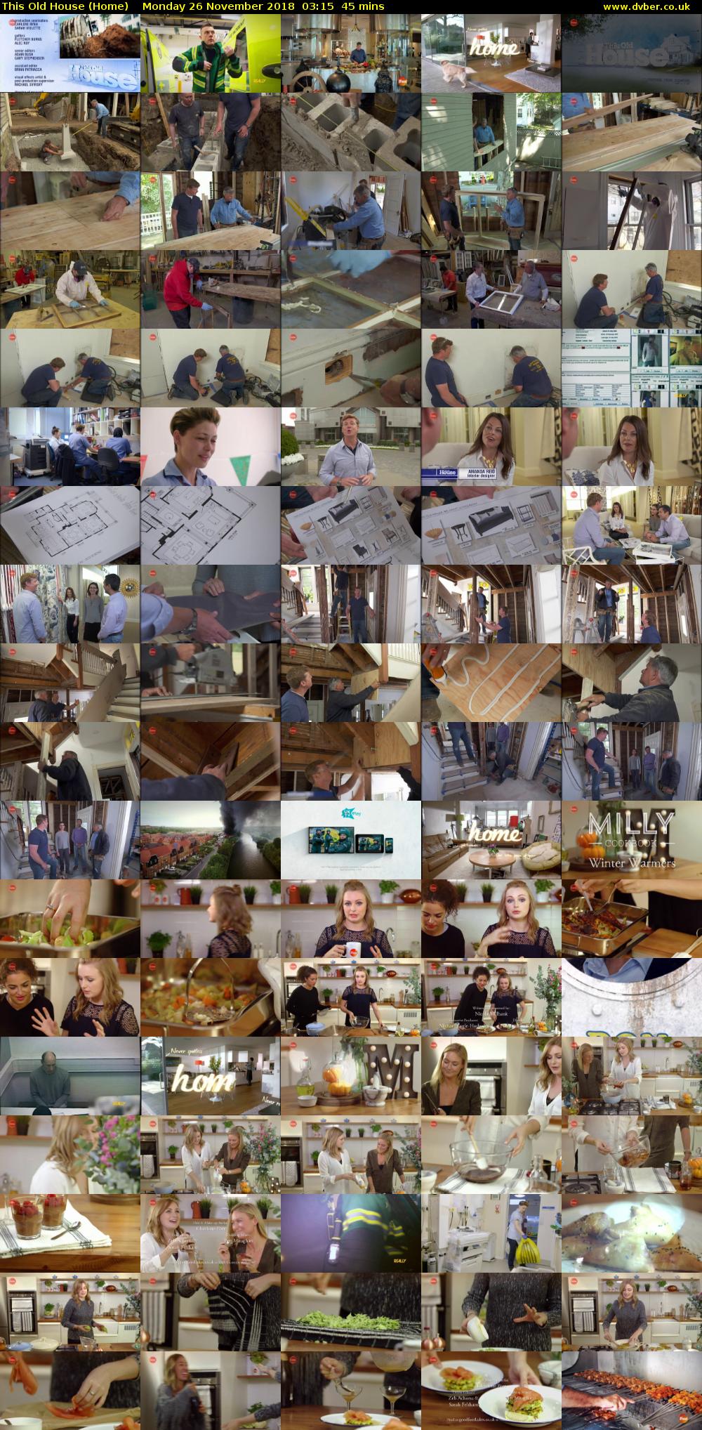 This Old House (Home) Monday 26 November 2018 03:15 - 04:00