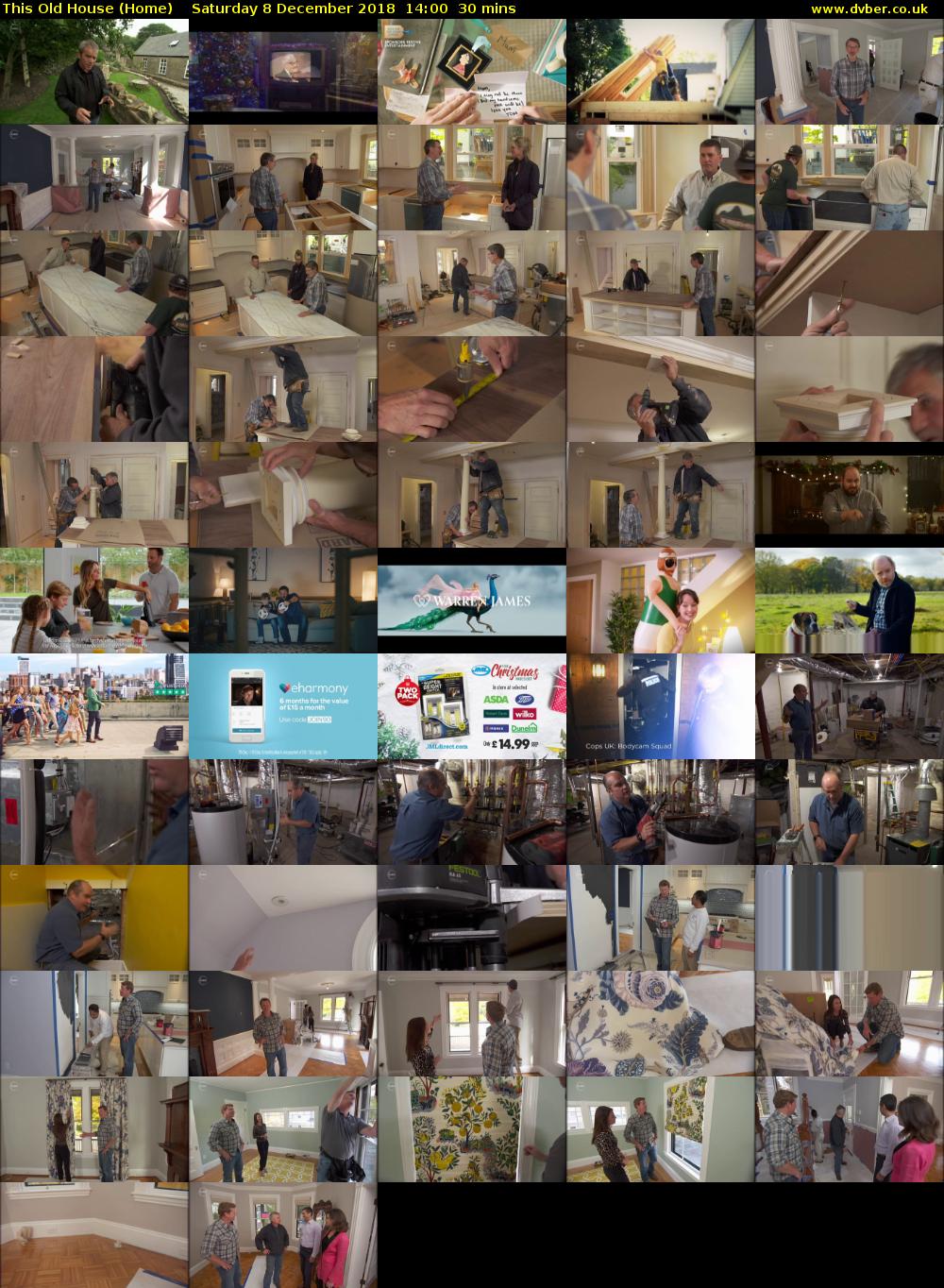 This Old House (Home) Saturday 8 December 2018 14:00 - 14:30