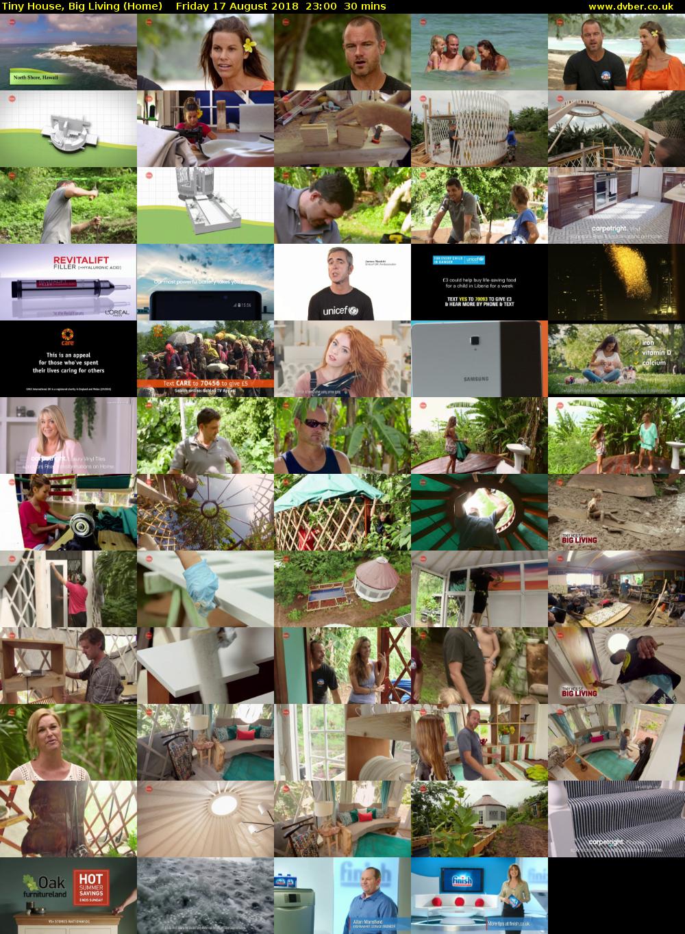 Tiny House, Big Living (Home) Friday 17 August 2018 23:00 - 23:30
