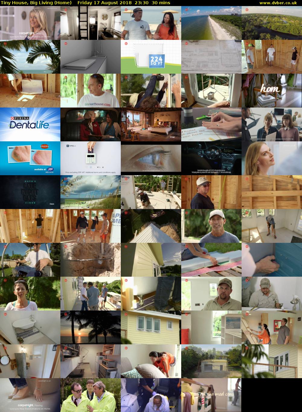 Tiny House, Big Living (Home) Friday 17 August 2018 23:30 - 00:00