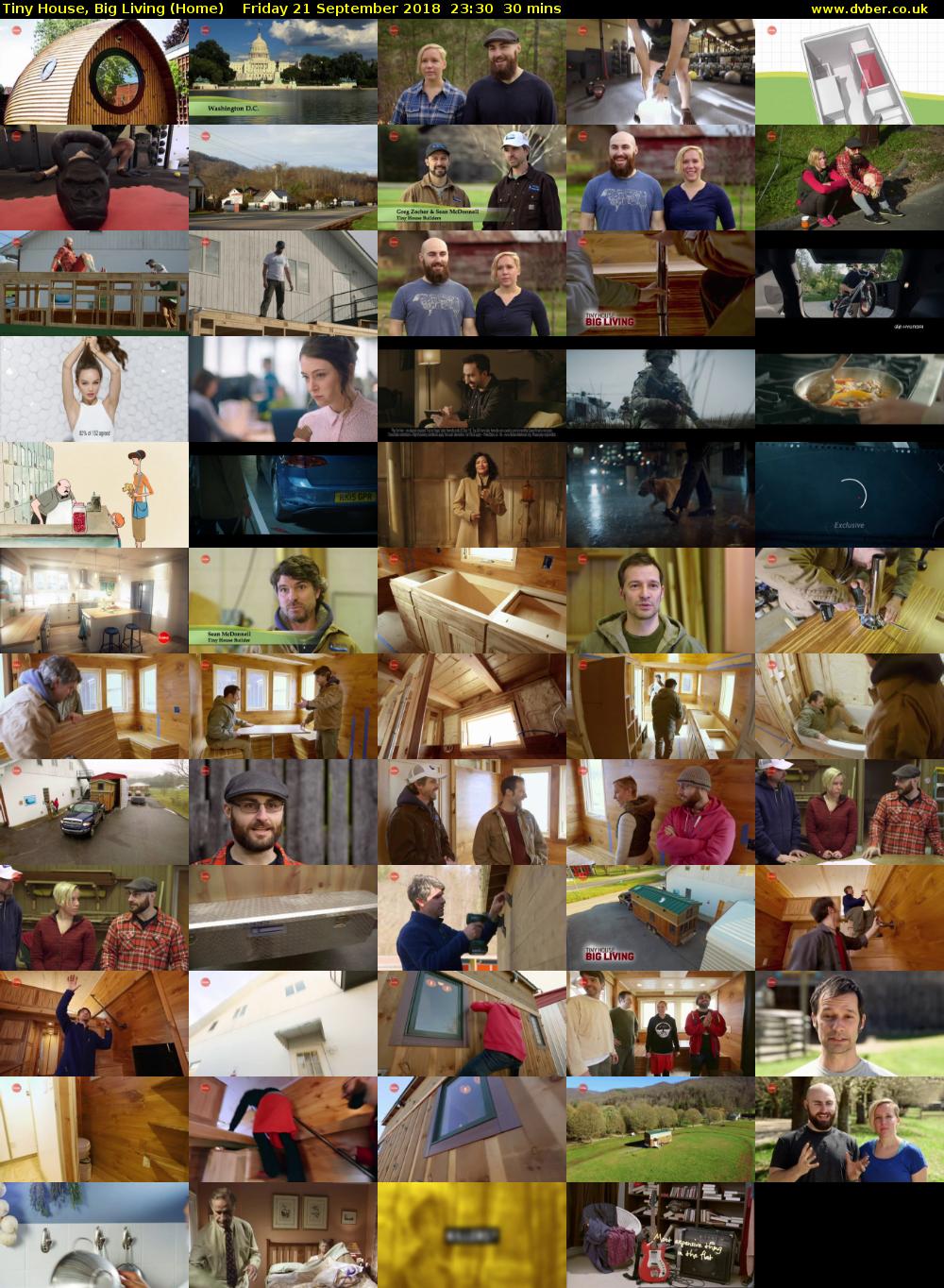 Tiny House, Big Living (Home) Friday 21 September 2018 23:30 - 00:00