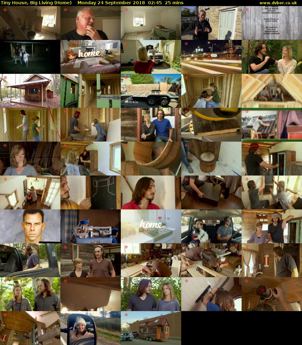 Tiny House, Big Living (Home) Monday 24 September 2018 02:45 - 03:10
