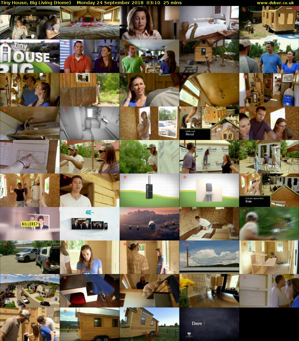 Tiny House, Big Living (Home) Monday 24 September 2018 03:10 - 03:35
