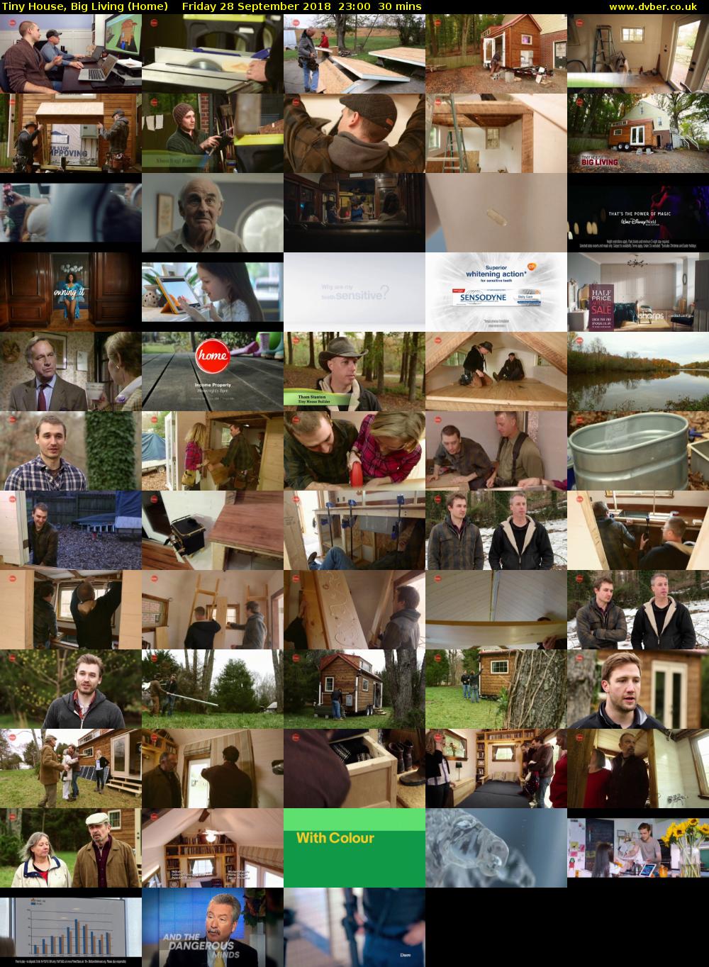 Tiny House, Big Living (Home) Friday 28 September 2018 23:00 - 23:30